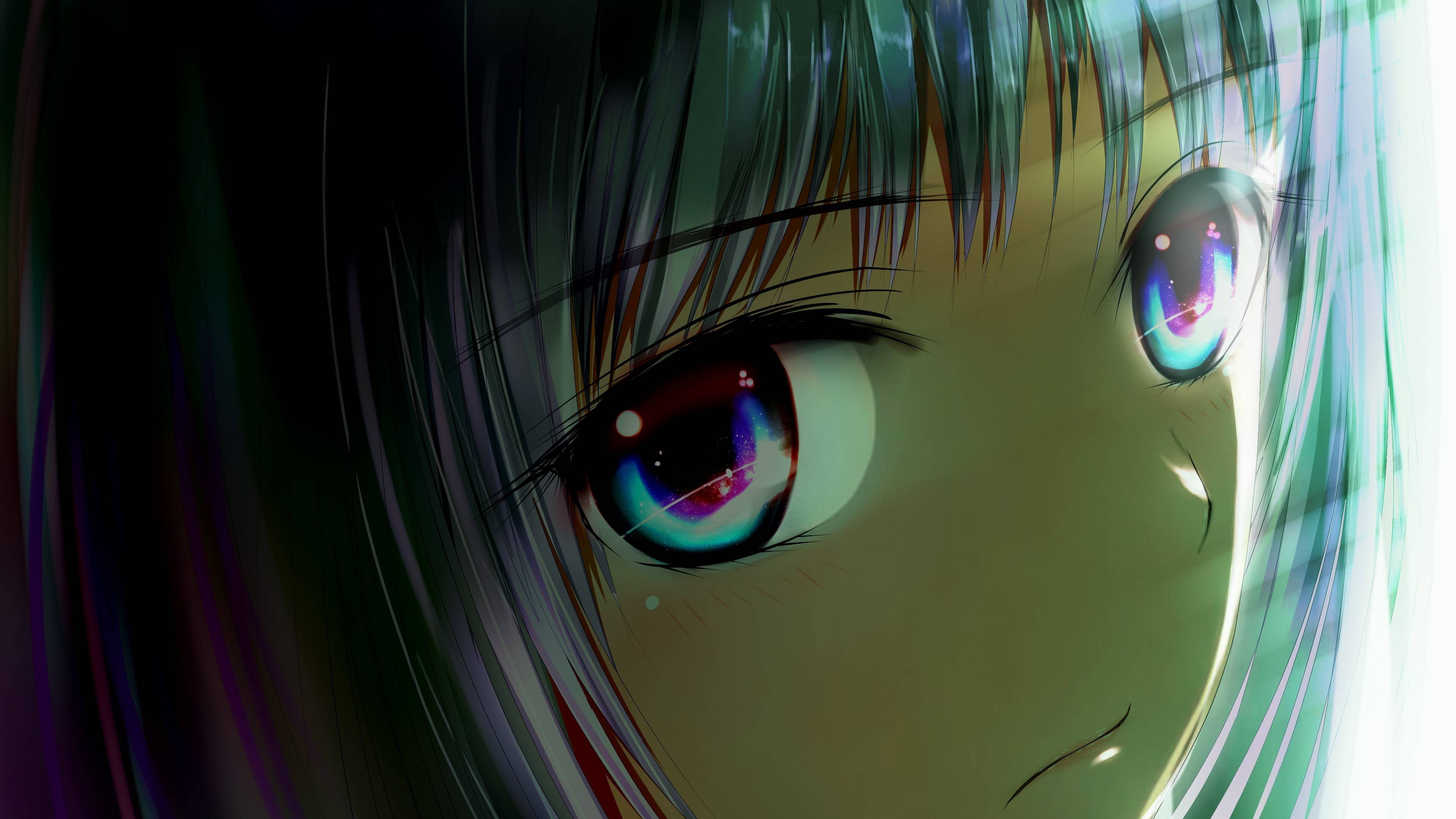 3840x2160 wallpaper: Anime Eyes Wallpaper, Desktop