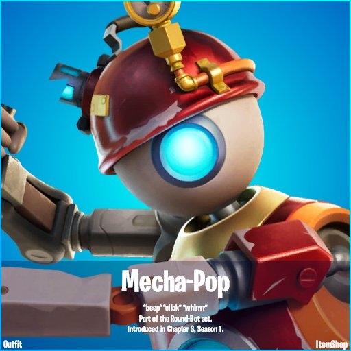 520x520 Mecha Pop Fortnite Wallpaper, Phone