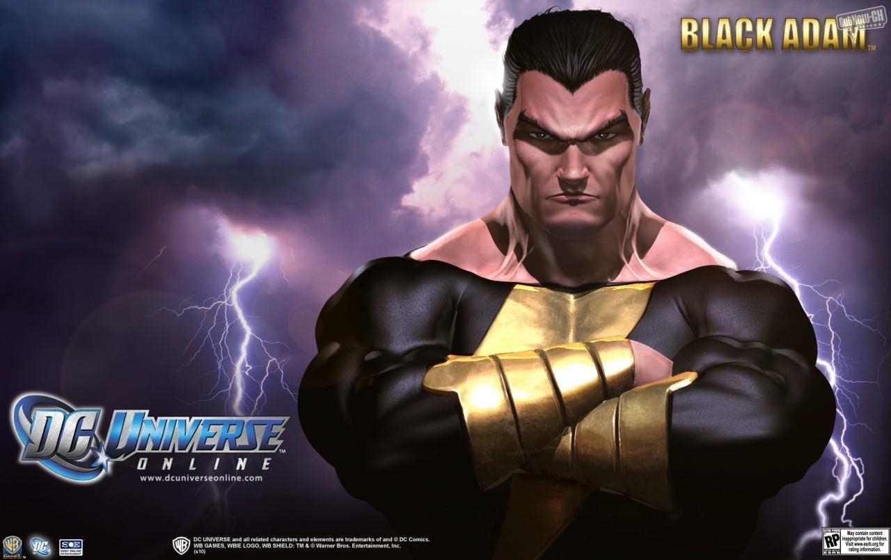 1280x810 DC Universe Online Black Adam wallpaper. DC Universe Online Black, Desktop