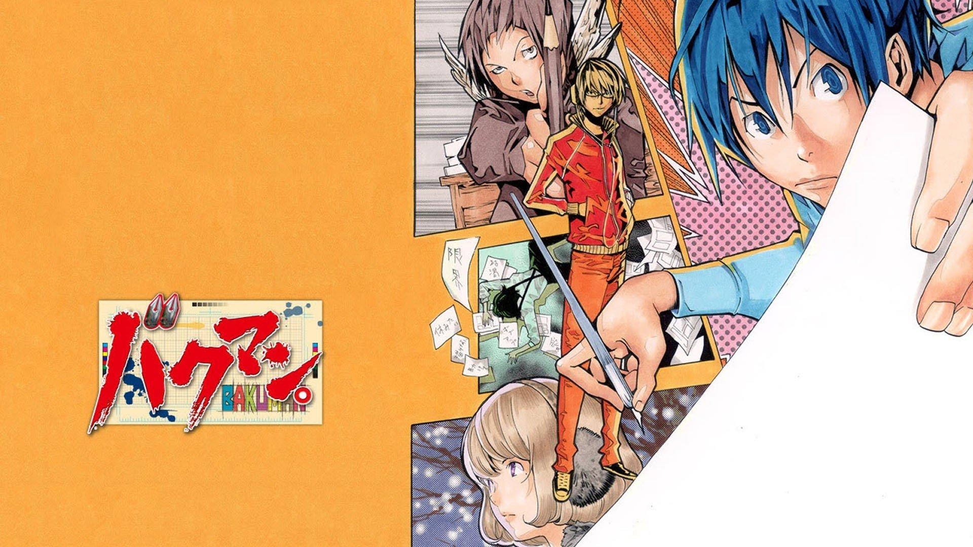 1920x1080 bakuman moritaka mashiro niizuma eiji takagi akito anime wallpaper, Desktop