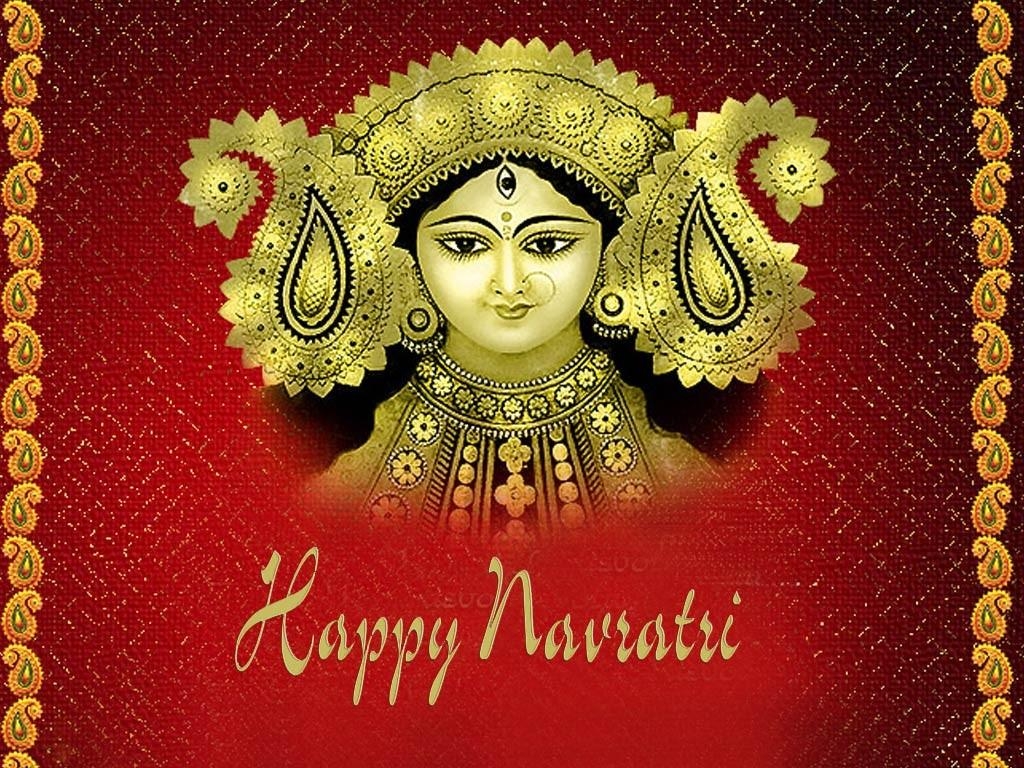 1030x770 Happy Navratri 2018: Gif image, HD wallpaper, Durga Maa photo, Desktop