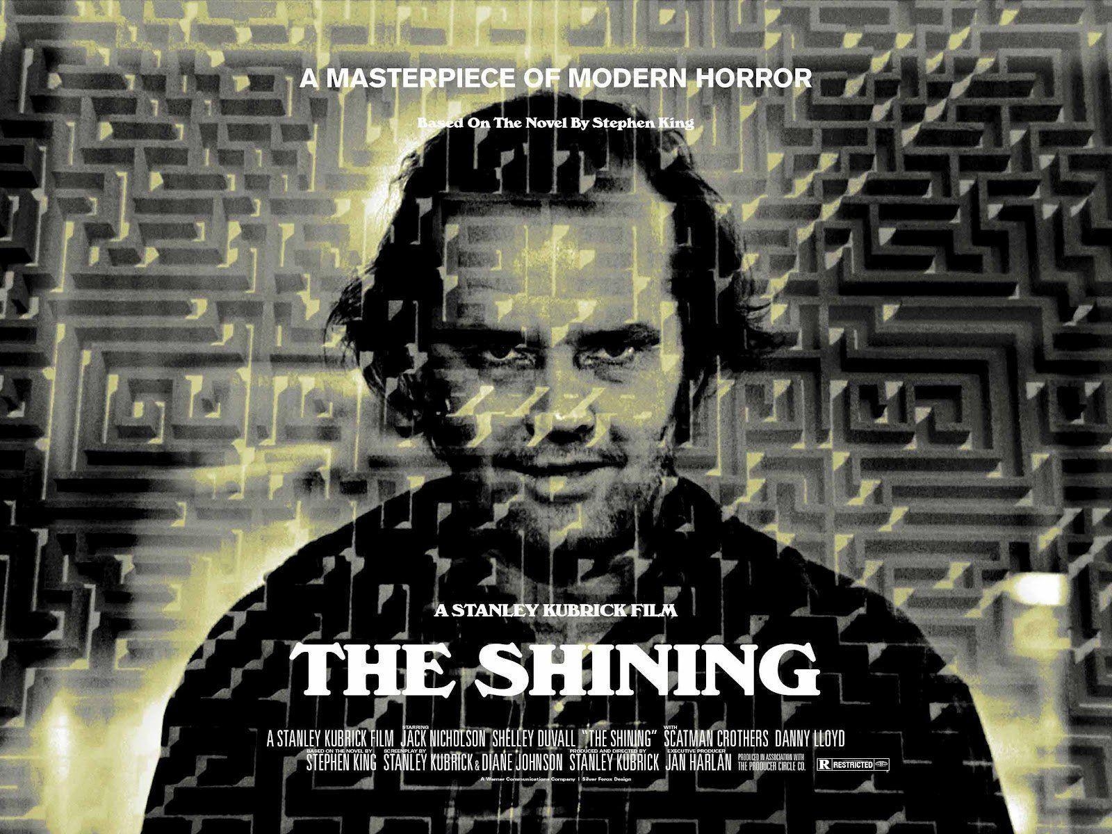 1600x1200 THE SHINING horror thriller dark movie film classic poster, Desktop