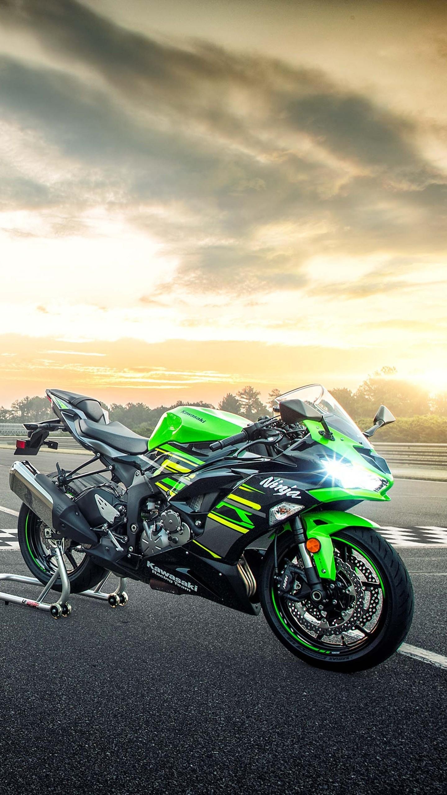 1440x2560 Kawasaki Ninja ZX 6R 4K Wallpaper</a> Wallpaper, Phone