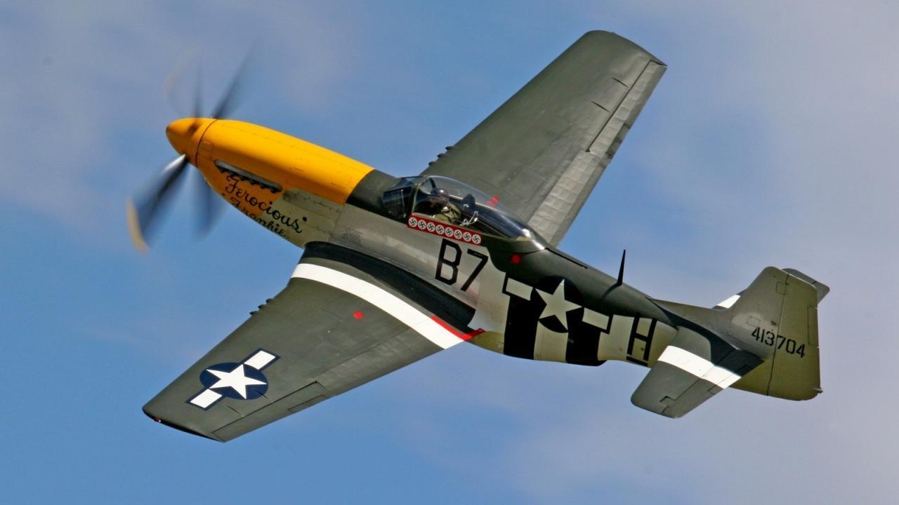 1280x720 P 51 Ferocious Frankie North Airplane Wwii HD Wallpaper #, Desktop