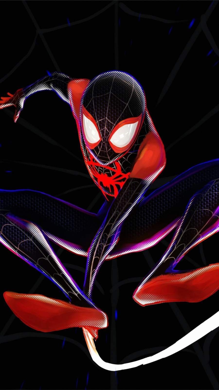 900x1600 Spiderman 4k Miles Morales iPhone Wallpaper. Spiderman, Spiderman comic art, Miles spiderman, Phone