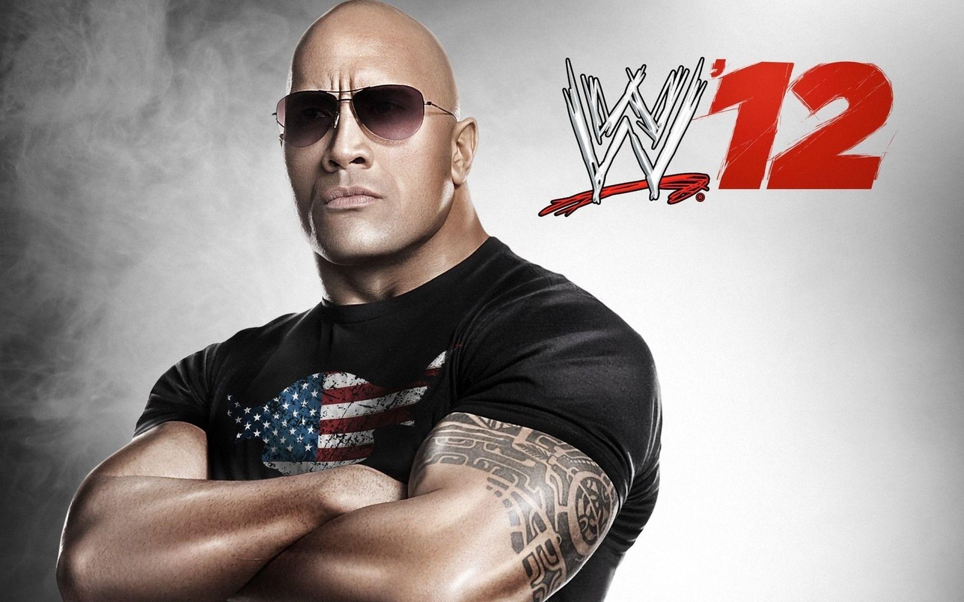 1920x1200 WWE 12 The Rock Wallpaper, Desktop