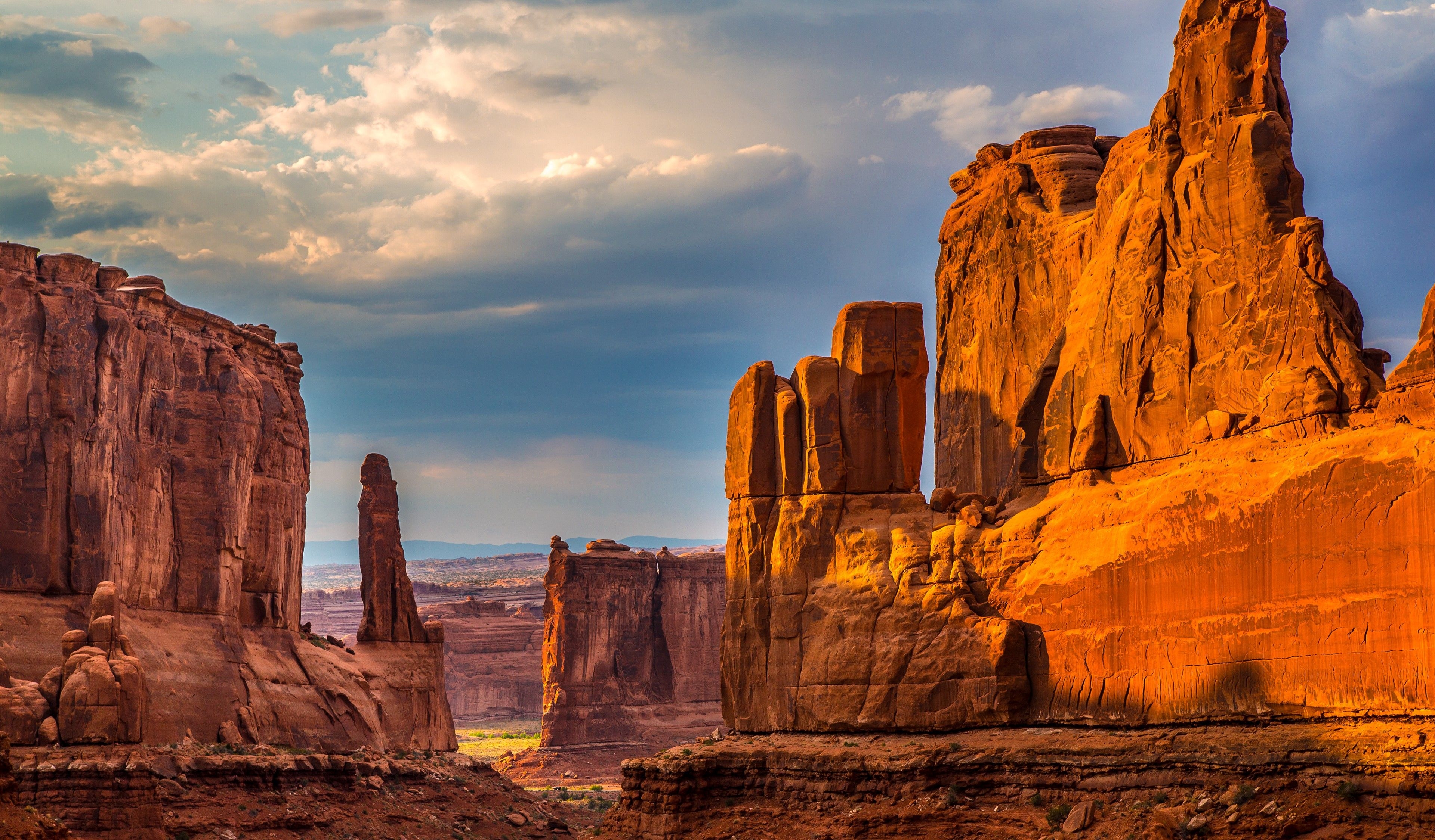 3840x2250 landscapes, rocks, USA, Arches National Park, Utah wallpaper, Desktop