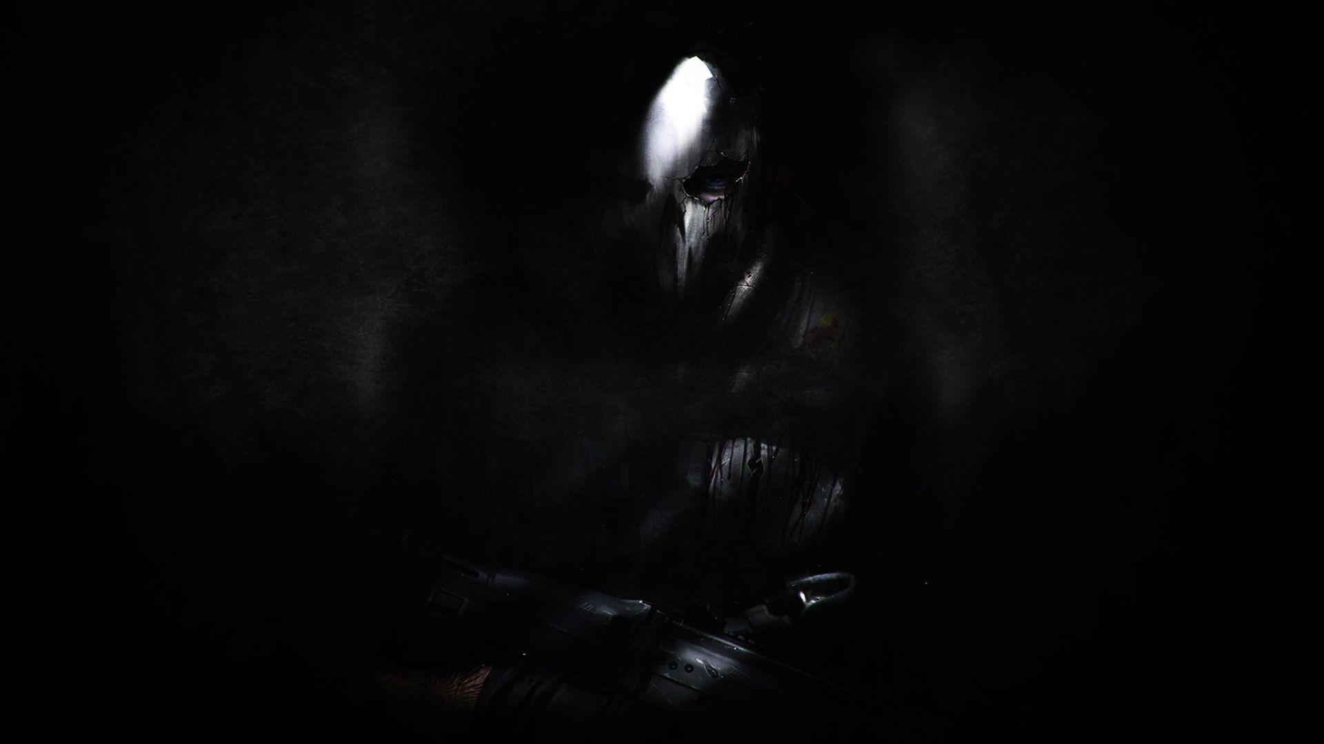 1920x1080 Black Ghost Wallpaper Free Black Ghost Background, Desktop