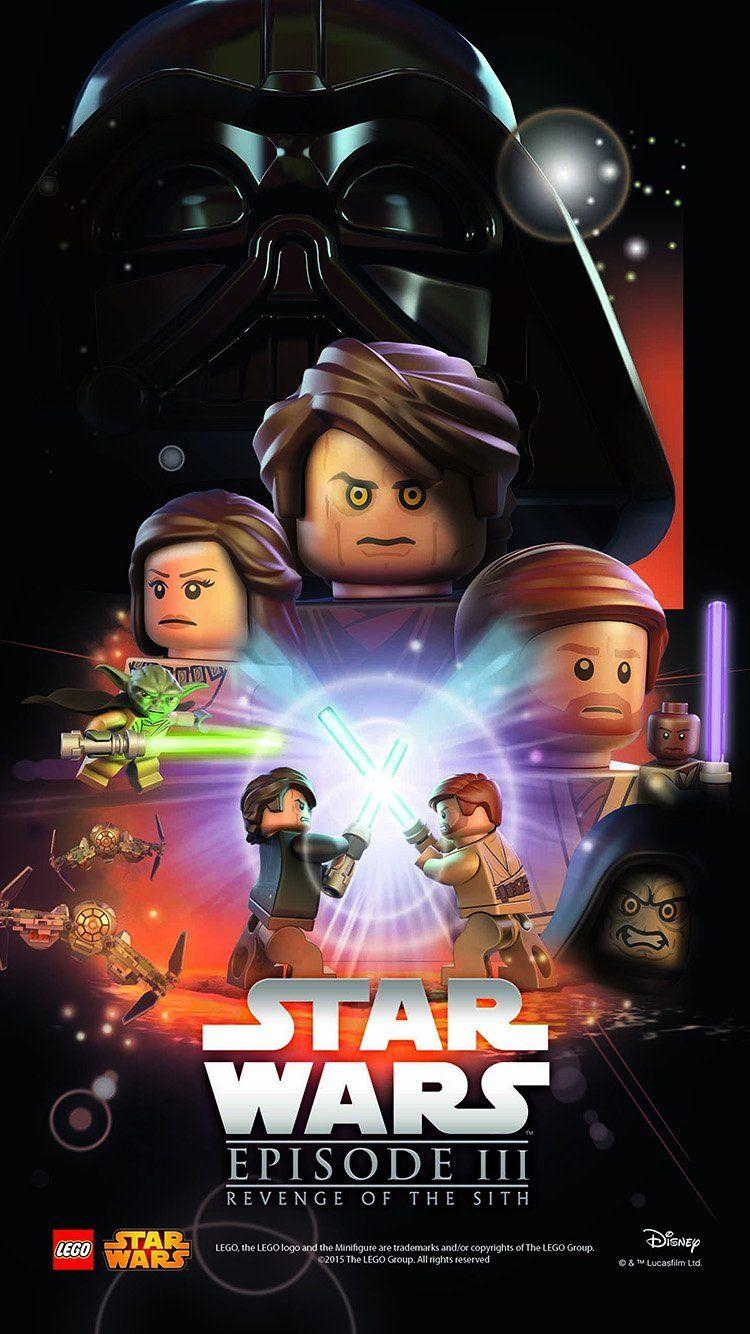 750x1340 iPhone 8 wallpaper. starwars lego episode 3, Phone