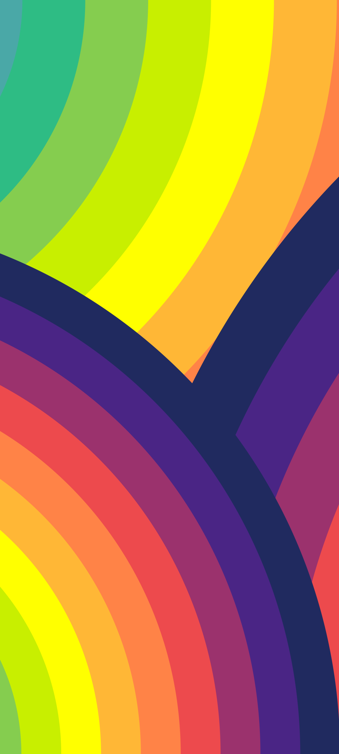 1080x2400 Rainbow colors Wallpaper 4K, Colorful background, Multicolor, Phone