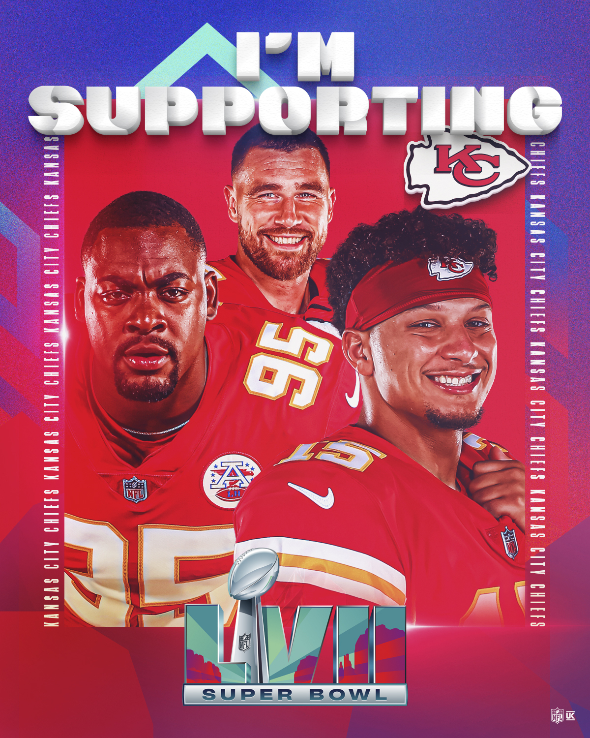 1200x1500 NFL UK - #ChiefsKingdom ! RT if you're supporting the in the #NFLPlayoffs, Phone