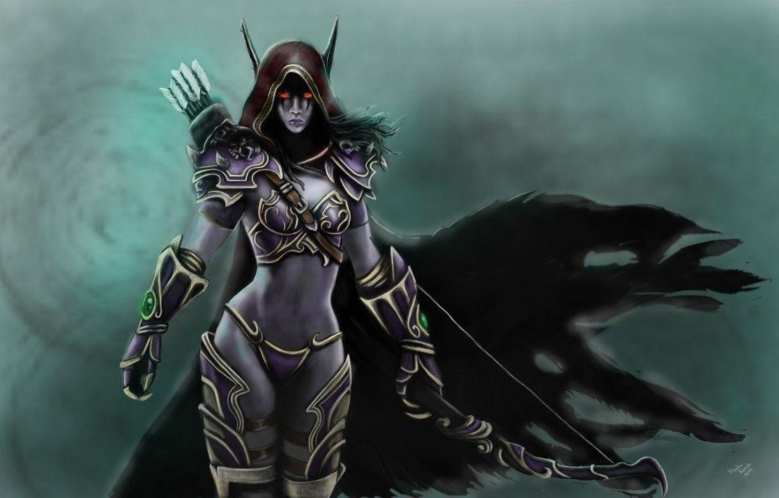 1120x720 More Like Sylvanas Windrunner Wallpaper Remake, Desktop