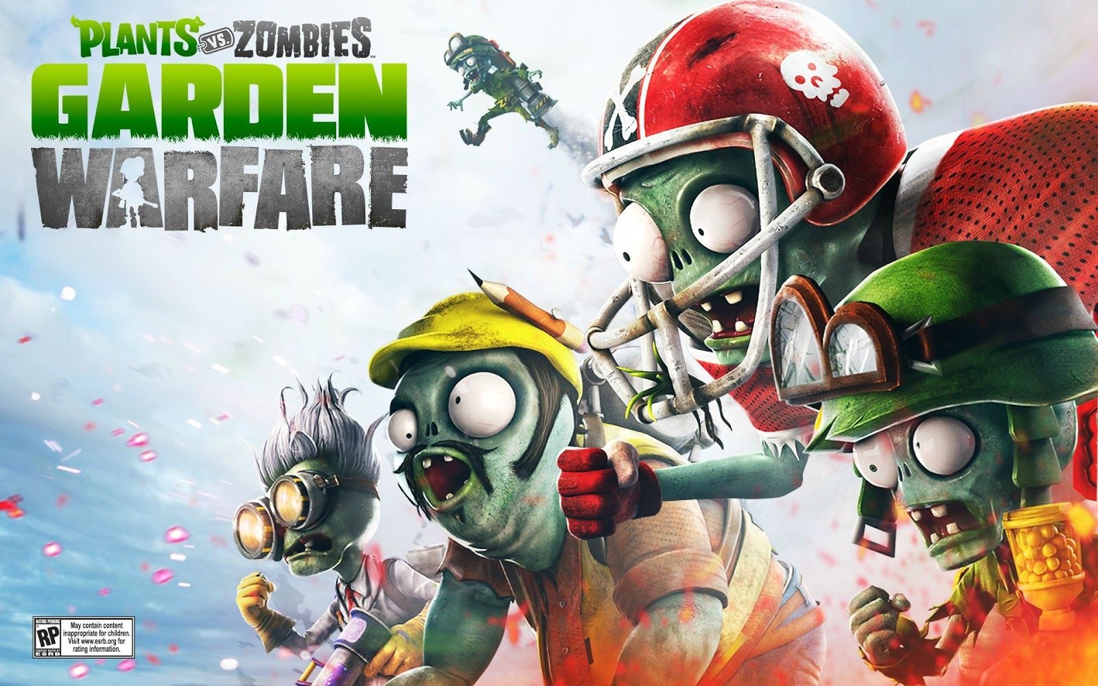 1600x1000 Free download Wallpaper in het weekend Plants vs Zombies Garden, Desktop