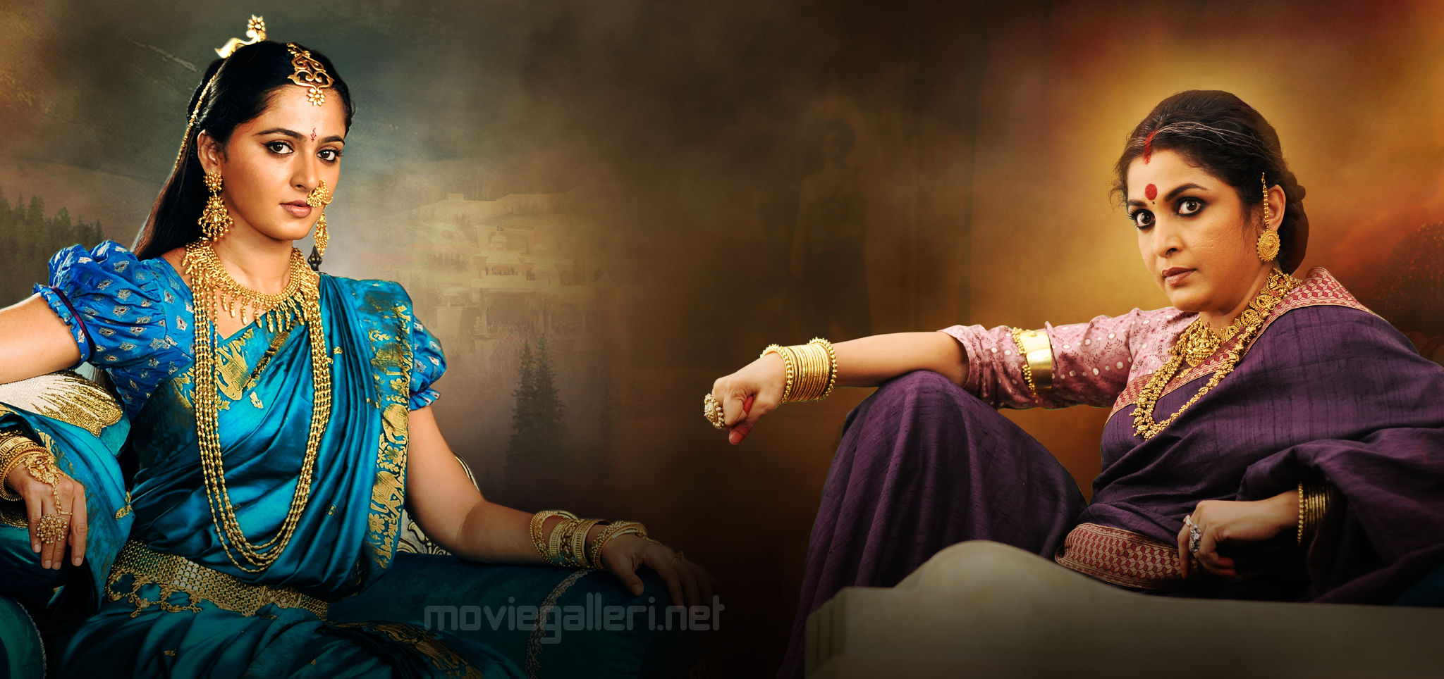 2050x970 Baahubali 2 1500 Crore Wallpaper. Anushka. Ramya Krishnan. New Movie Posters, Dual Screen