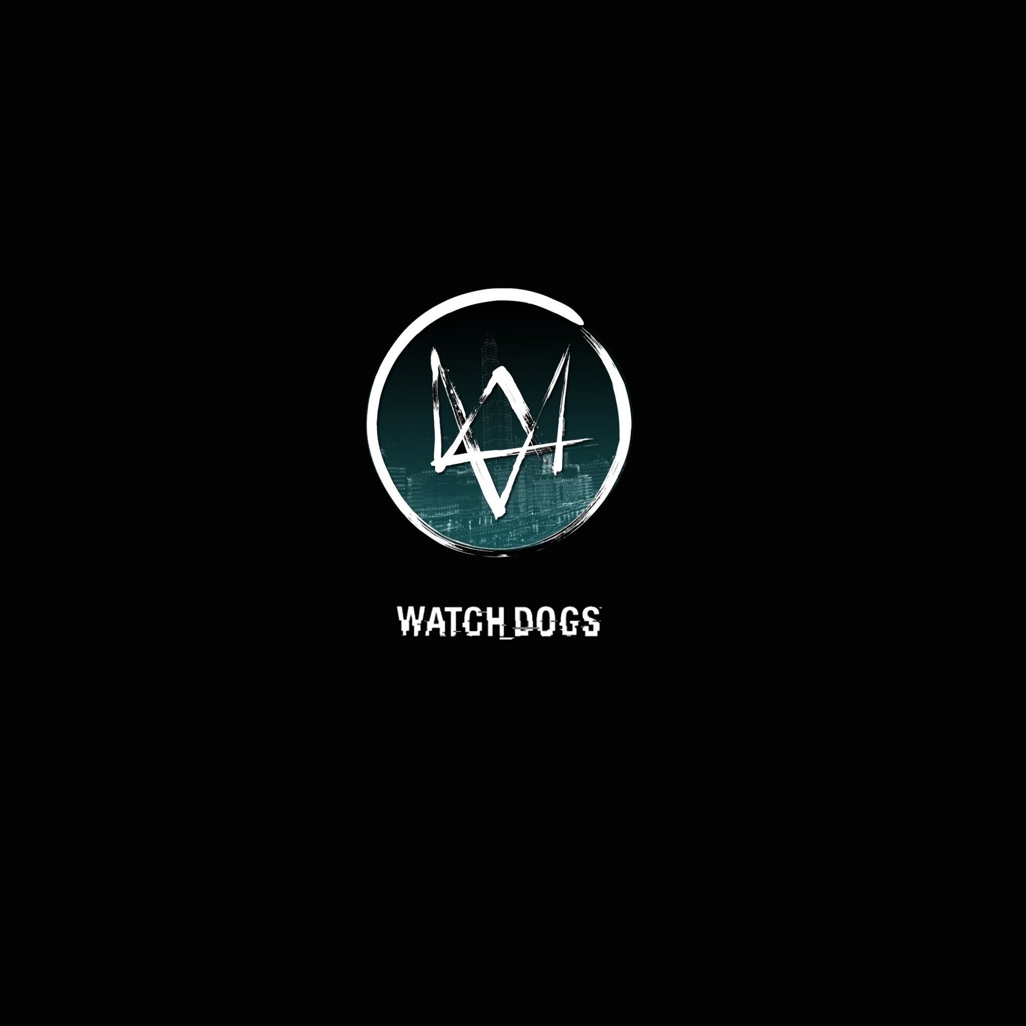 2050x2050 Watch Dogs Fox Logo Wallpaper On Wallpaper 1080p HD (Dengan gambar), Phone