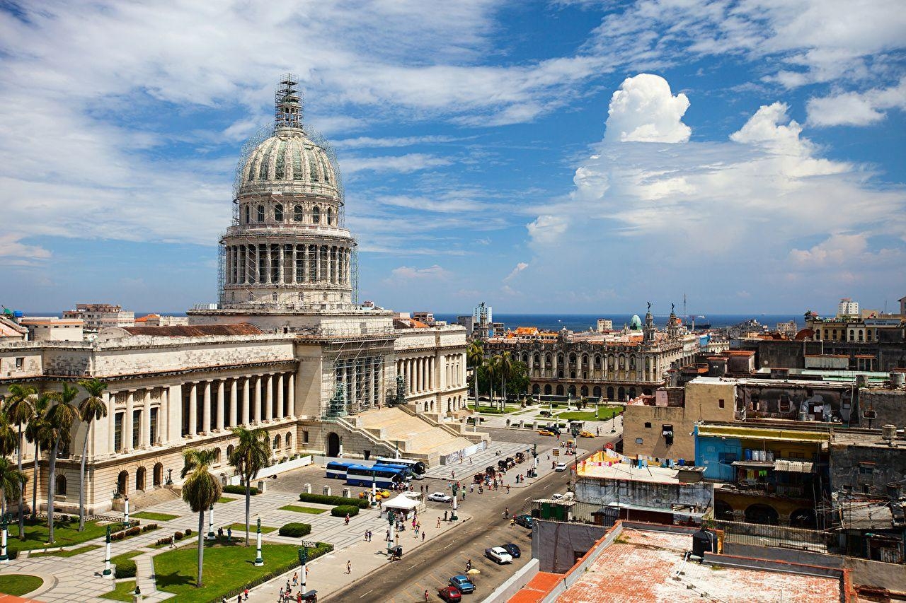 1280x860 Photos Cuba Havana Sky Street Cities Houses, Desktop