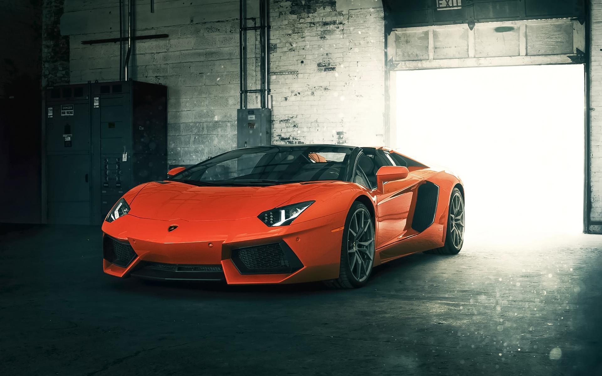 1920x1200 Orange Lamborghini Wallpaper, Desktop