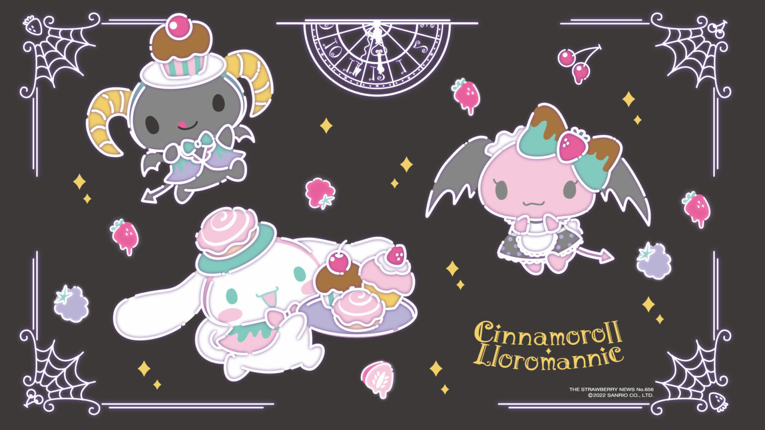 1540x870 Sanrio Cinnamoroll Halloween Desktop & Mobile Background, Desktop