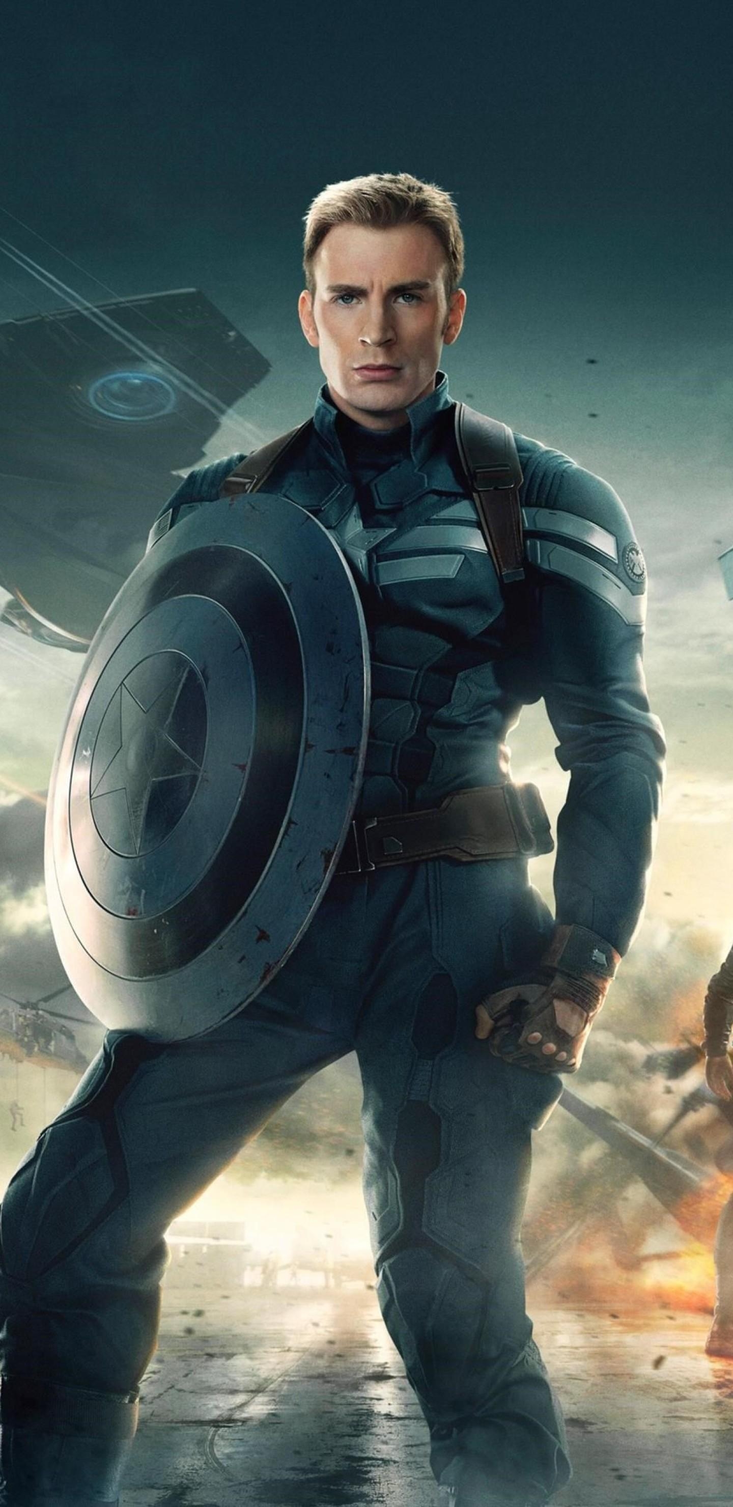 1440x2960 Captain America The Winter Soldier Samsung Galaxy, Phone