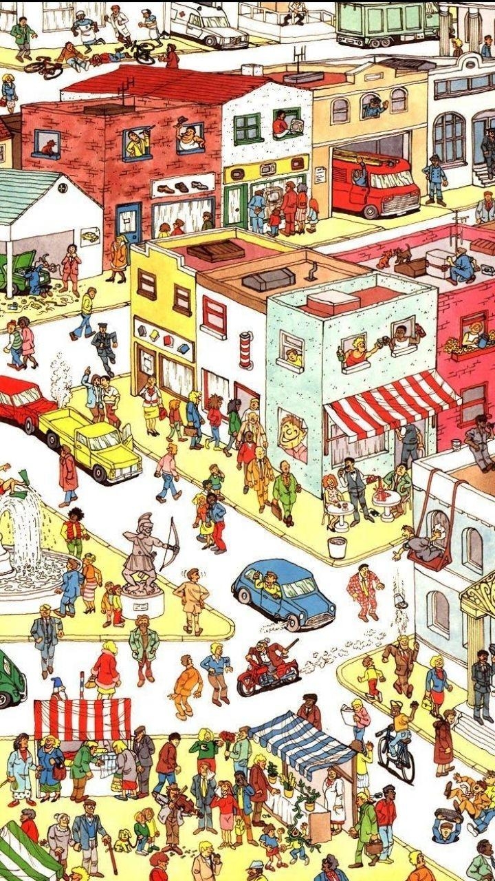 720x1280 Misc Where's Waldo? () Wallpaper, Phone