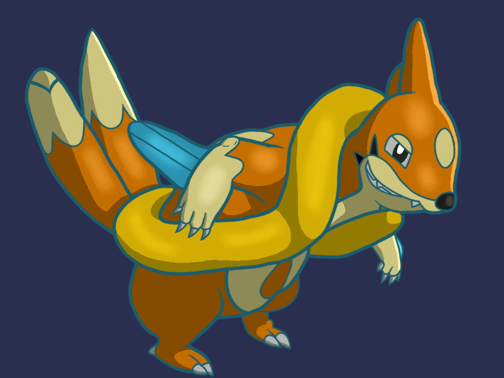 1030x770 Floatzel By Glen I, Desktop