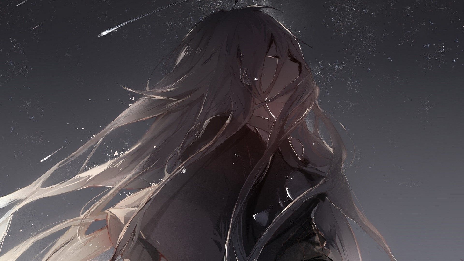 1920x1080 1920x Best Of Anime Crying Girl Wallpaper Collection Crying Anime Girl Wallpaper & Background Download, Desktop