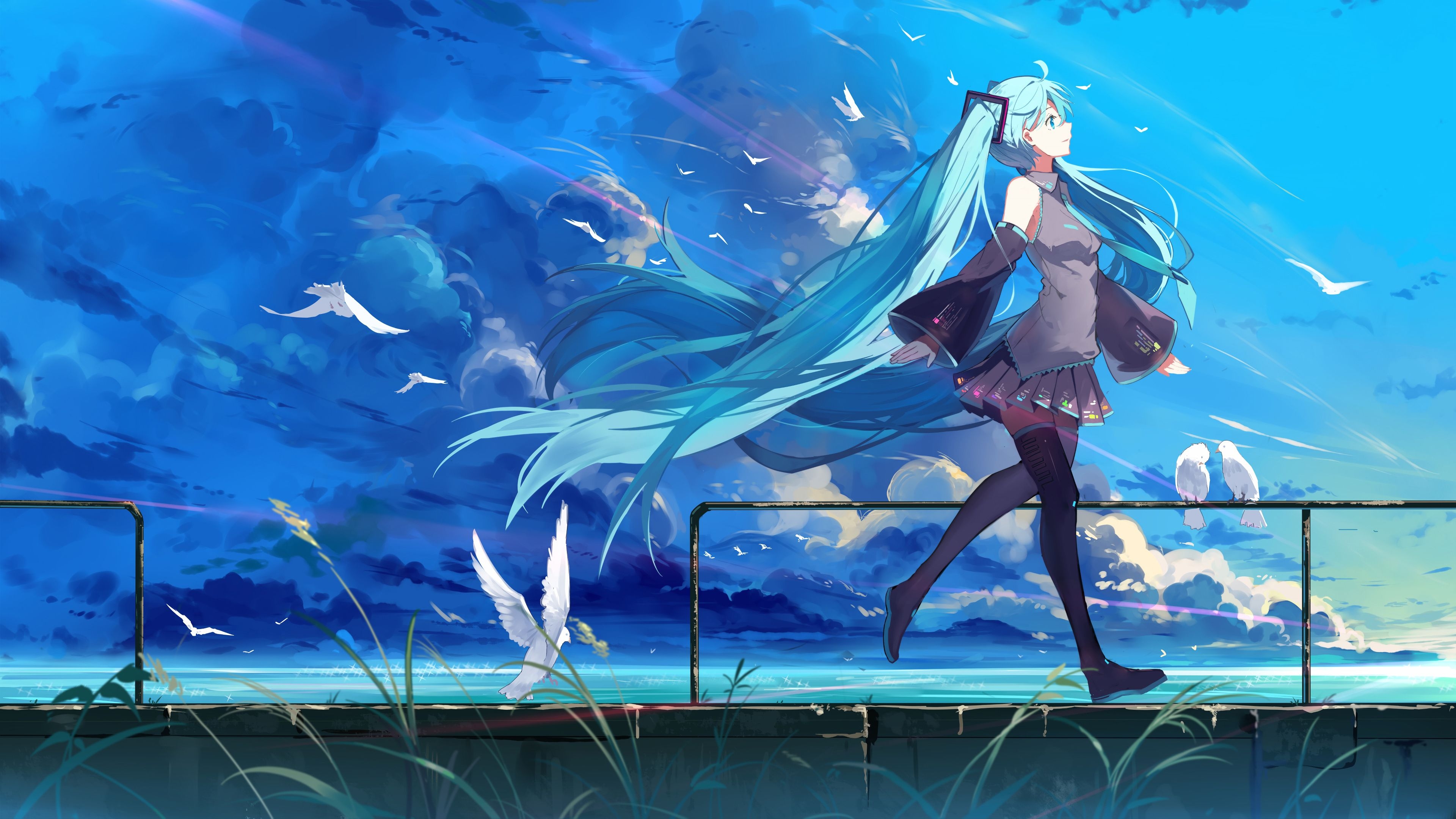 3840x2160 Hatsune Miku Wallpaper, Desktop