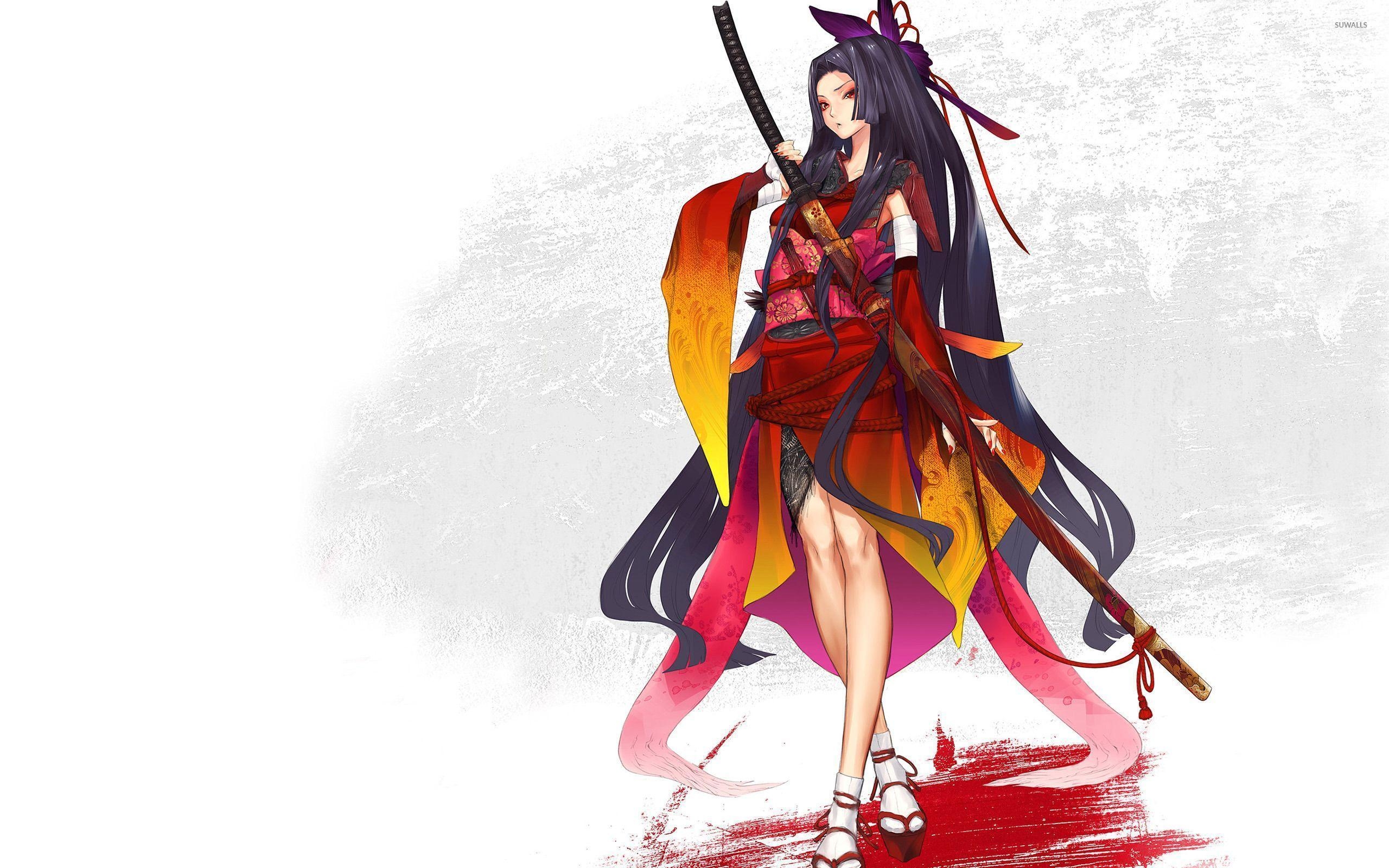 2560x1600 Sen Tokugawa Ryoran: Samurai Girls wallpaper wallpaper, Desktop