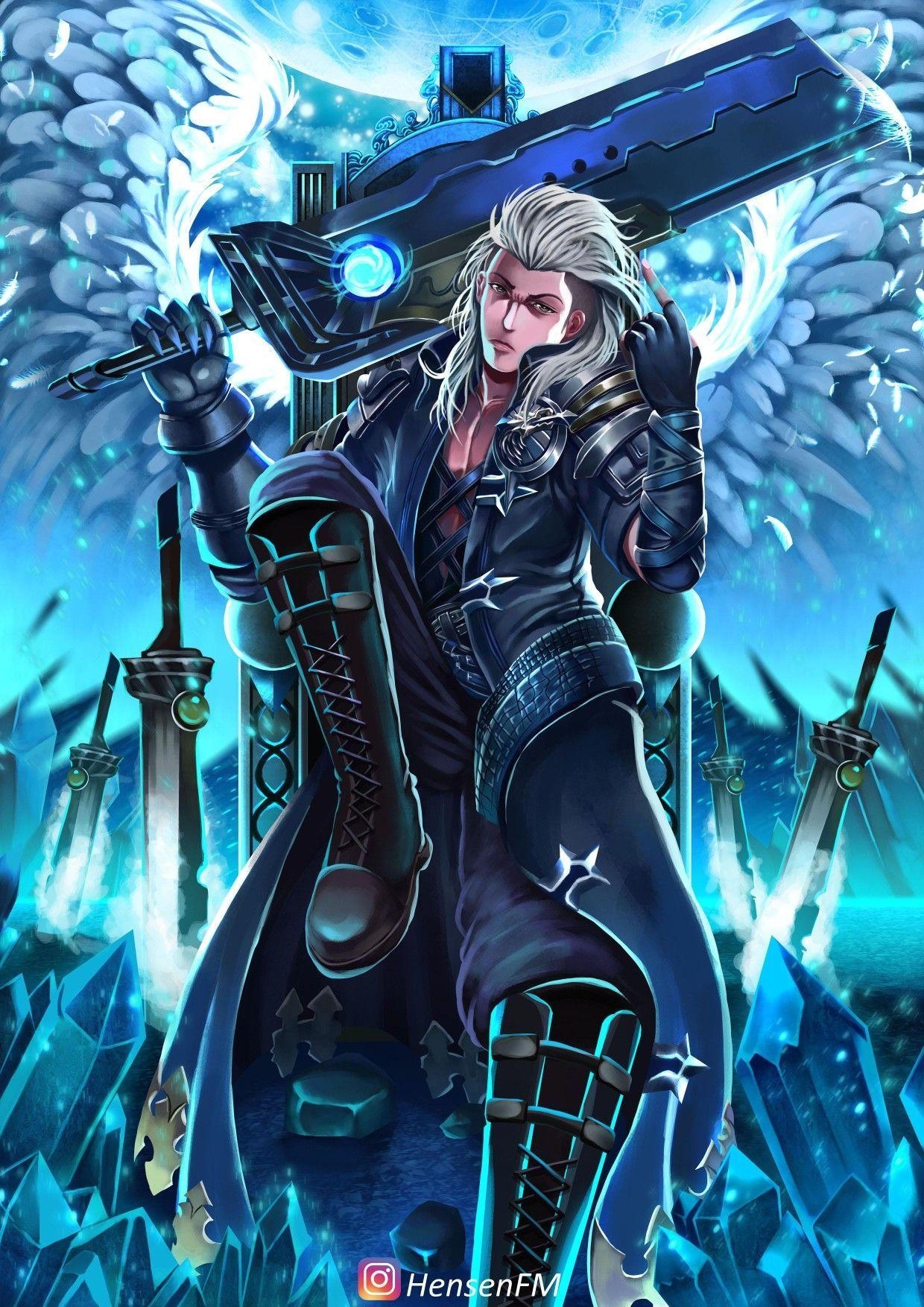 1240x1760 Mobile legend Alucard. Mobile Legend. Mobile legends, Phone