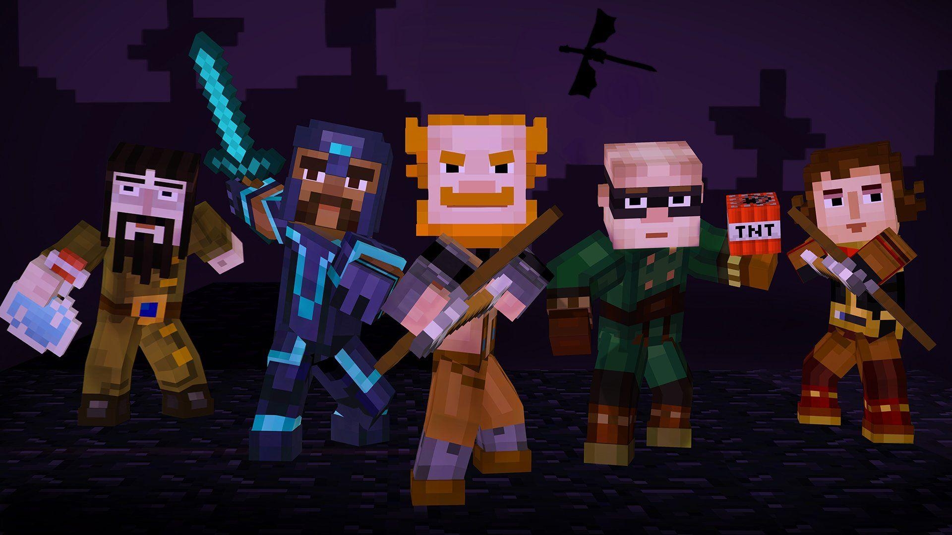 1920x1080 Imágenes de Minecraft Story Mode para PC, Desktop