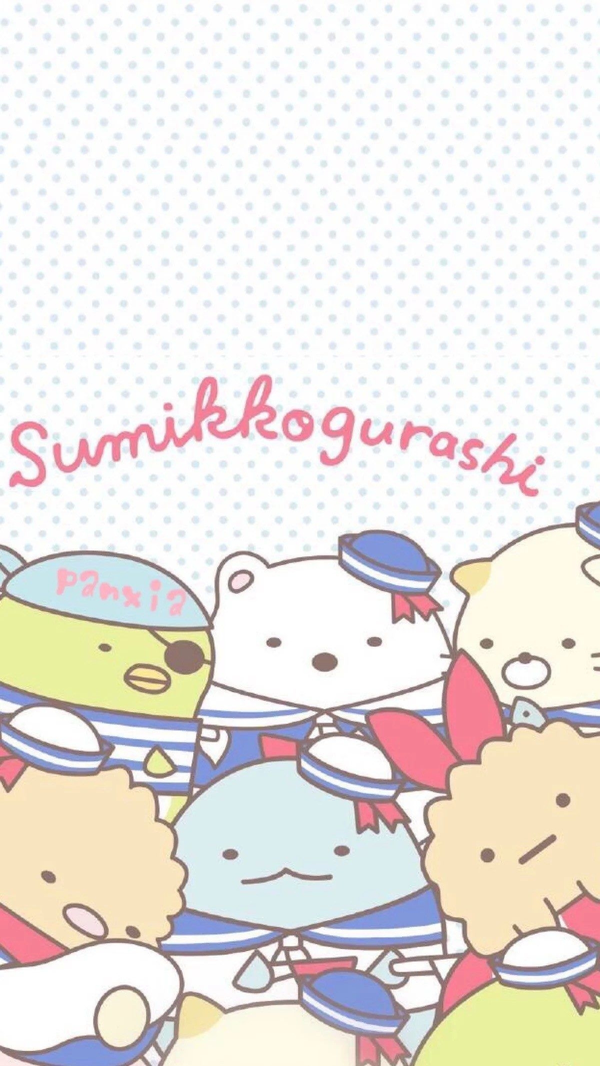 1200x2130 Sumikko Gurashi Sailors Phone Wallpaper Gurashi, Phone