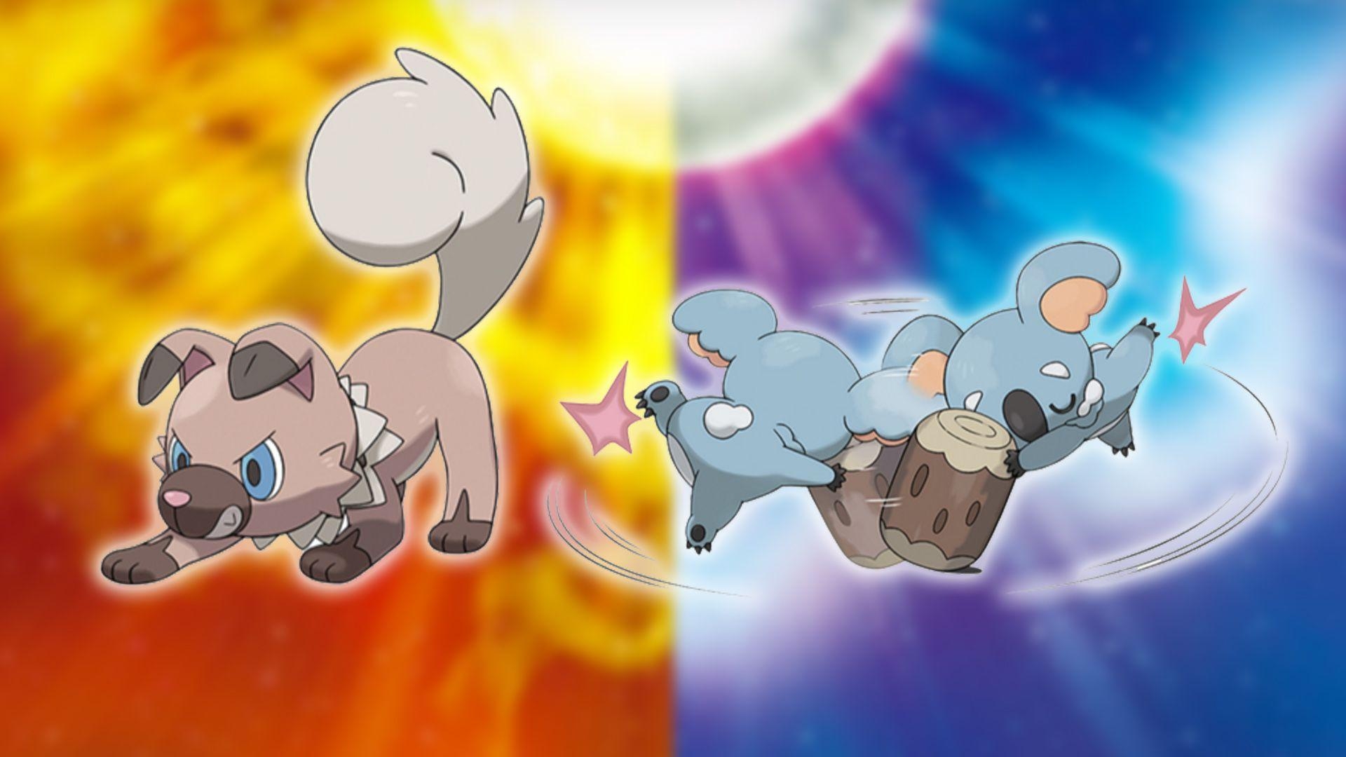 1920x1080 Rockruff and Komala are the two cutest new additions to Pokémon Sun, Desktop