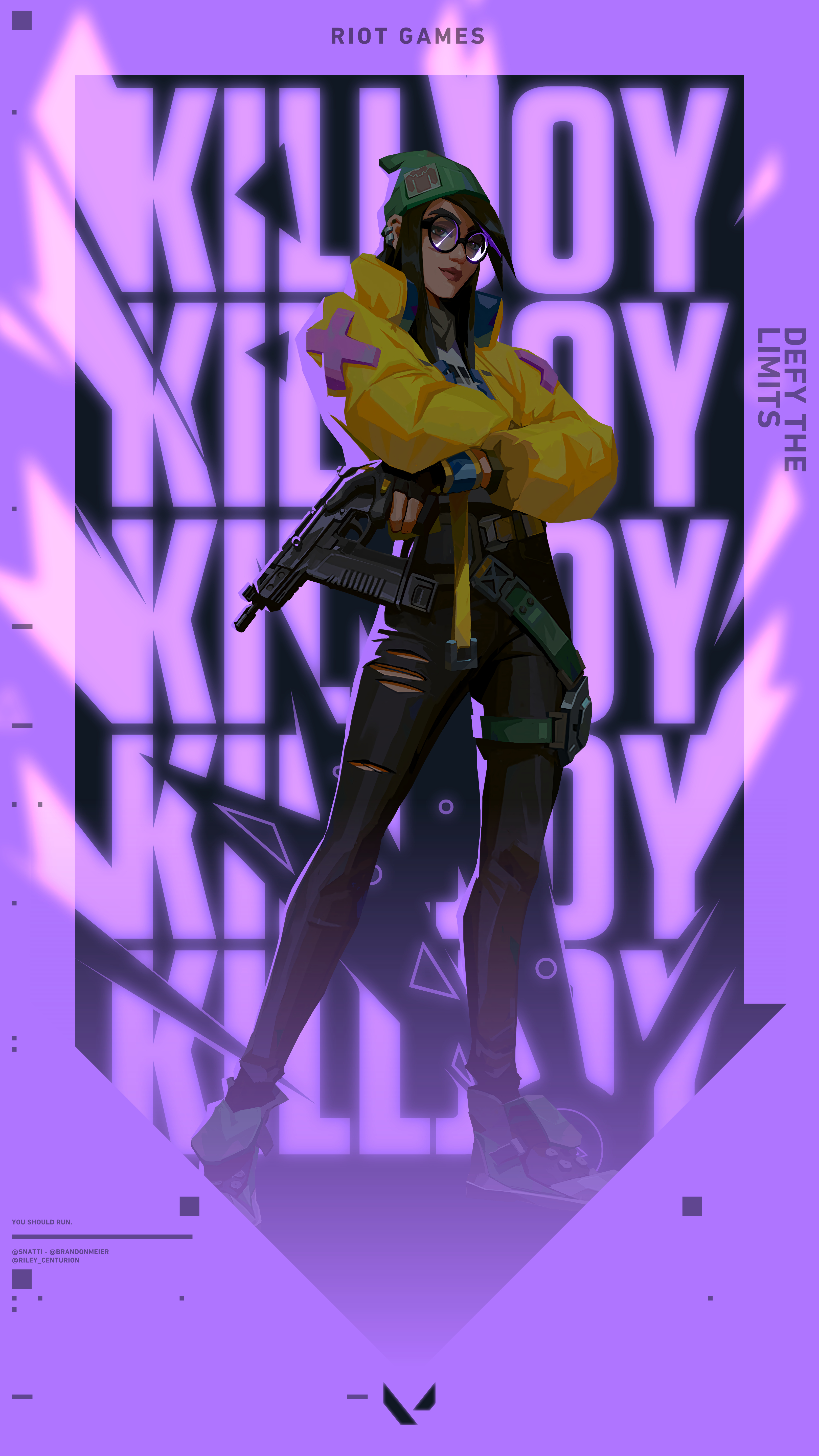 3240x5760 KILLJOY Wallpaper 4K, Phone