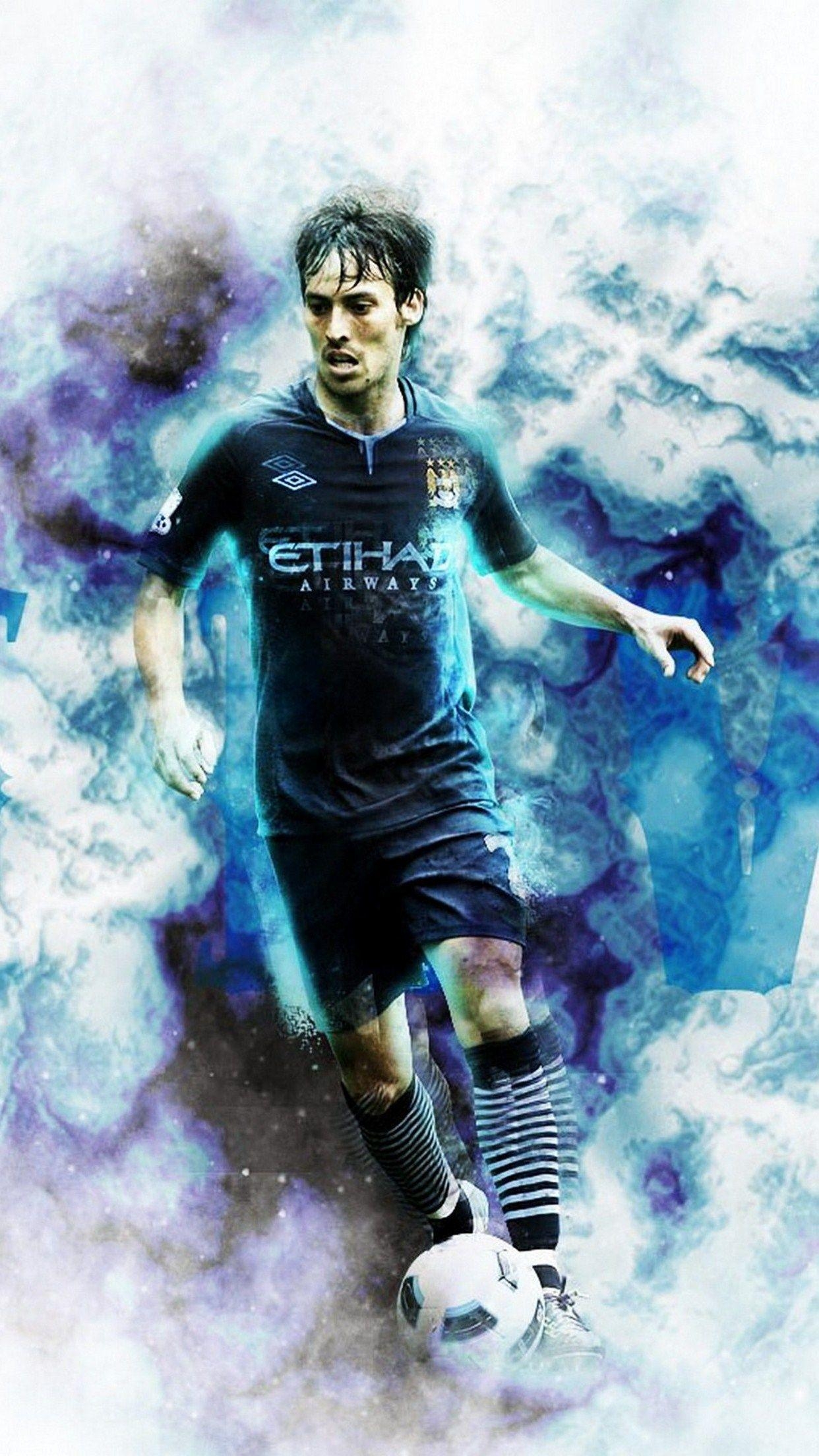 1250x2210 Wallpaper HD iPhone Football David Silva, Phone