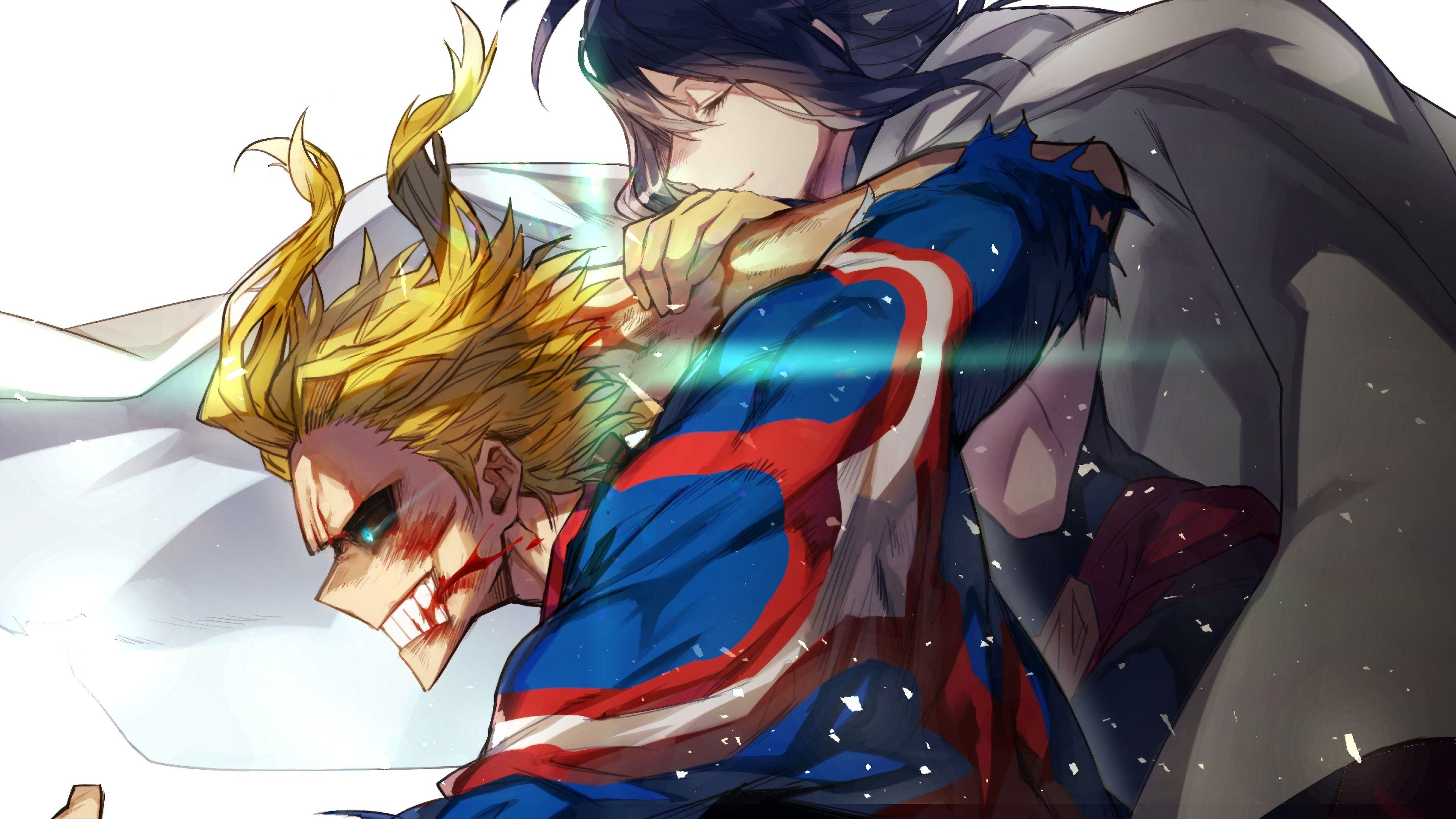 3840x2160 All Might, Toshinori Yagi, Nana Shimura, My Hero Academia, Boku no, Desktop