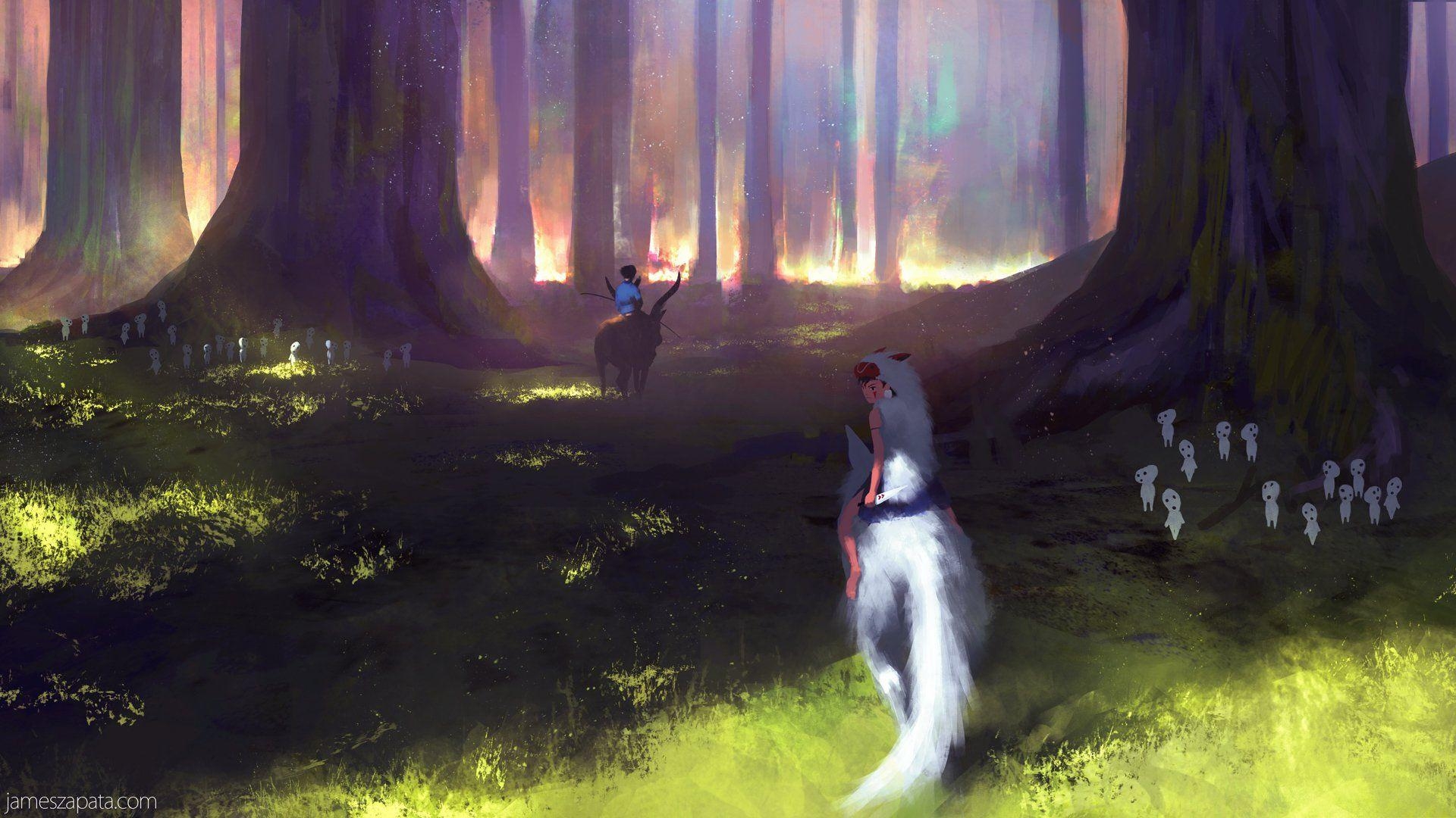 1920x1080 Princess Mononoke HD Wallpaper and Background Image, Desktop