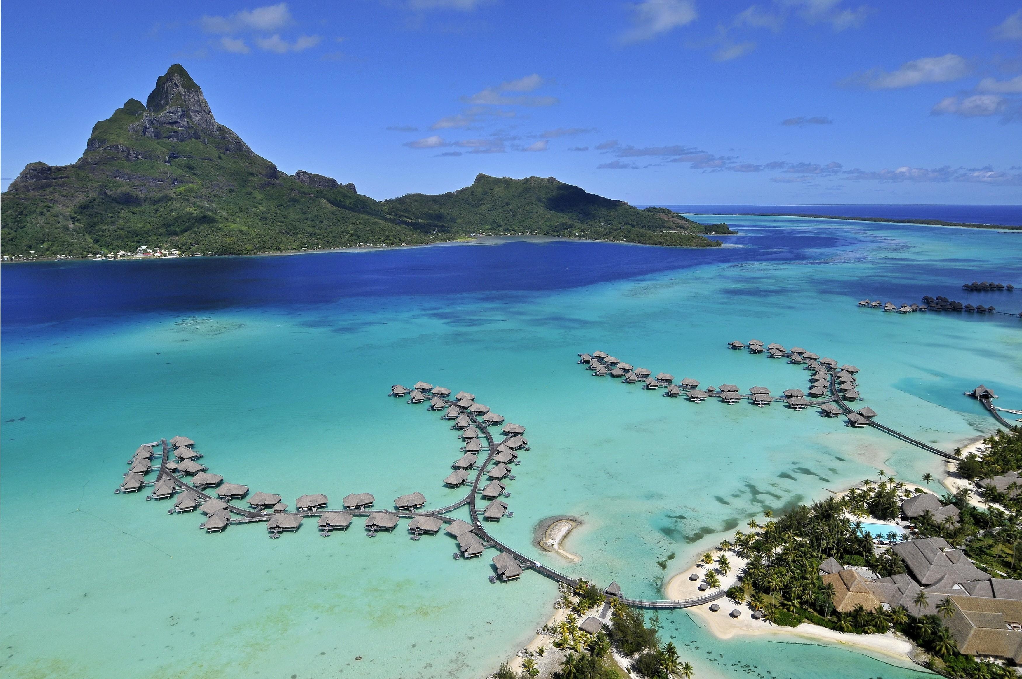 3500x2330 Bora french polynesia pacific the island aerial wallpaper, Desktop