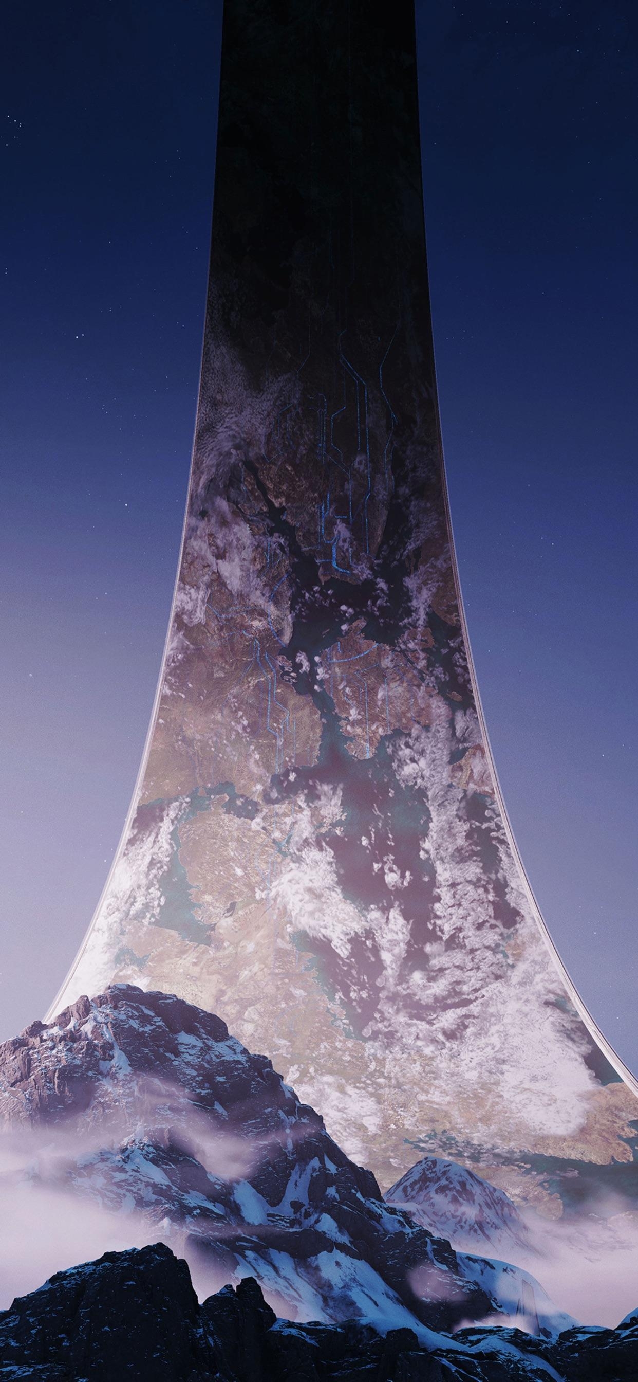 1250x2690 Looking for neat Halo wallpaper for the iPhone XS Max, Phone