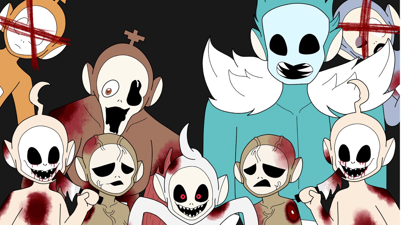 1370x770 Slendytubbies lll Game Horror Skins 1.0 apk, Desktop