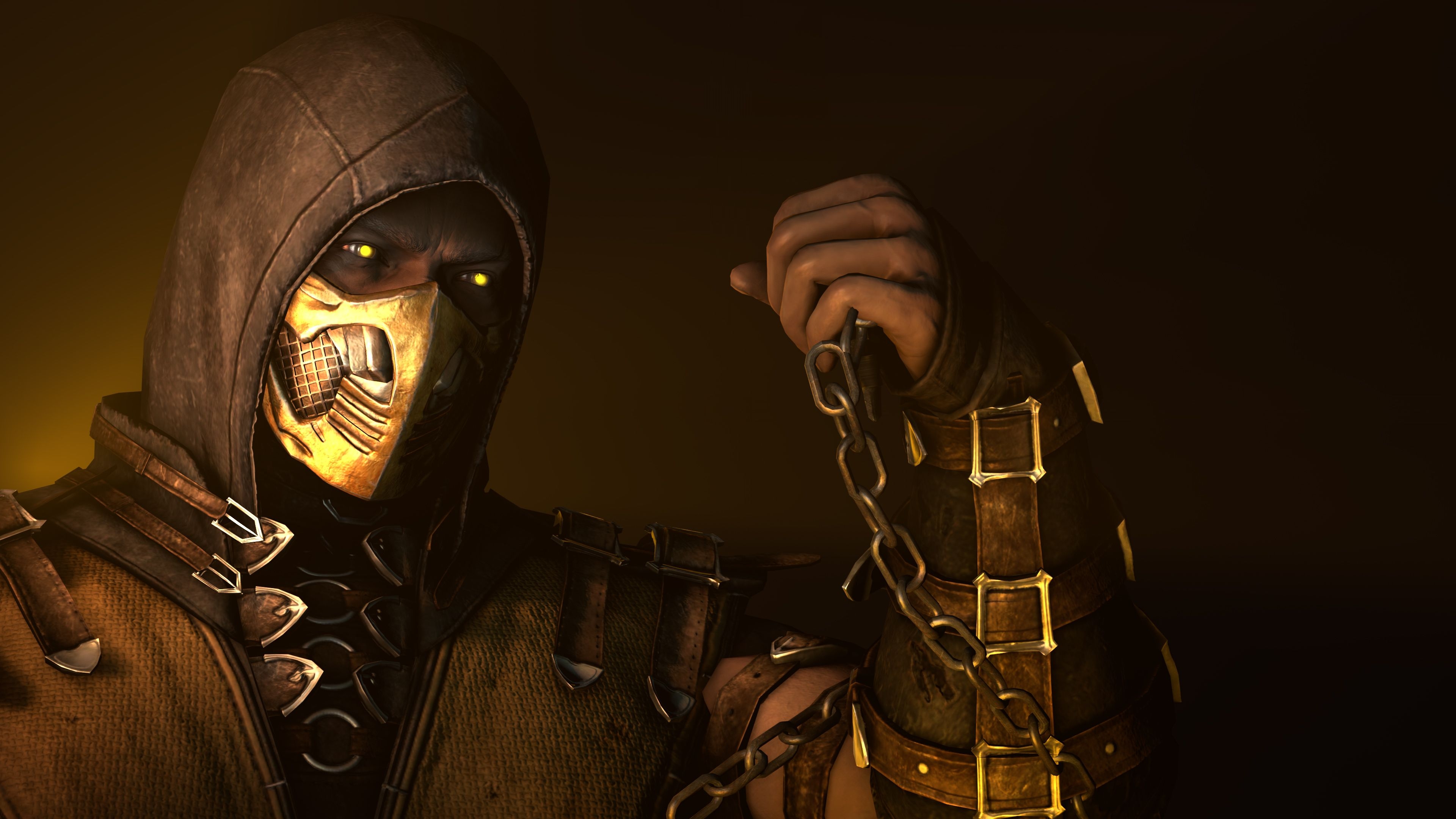 3840x2160 Scorpion Mortal Kombat X Poster, HD Games, 4k Wallpaper, Image, Desktop