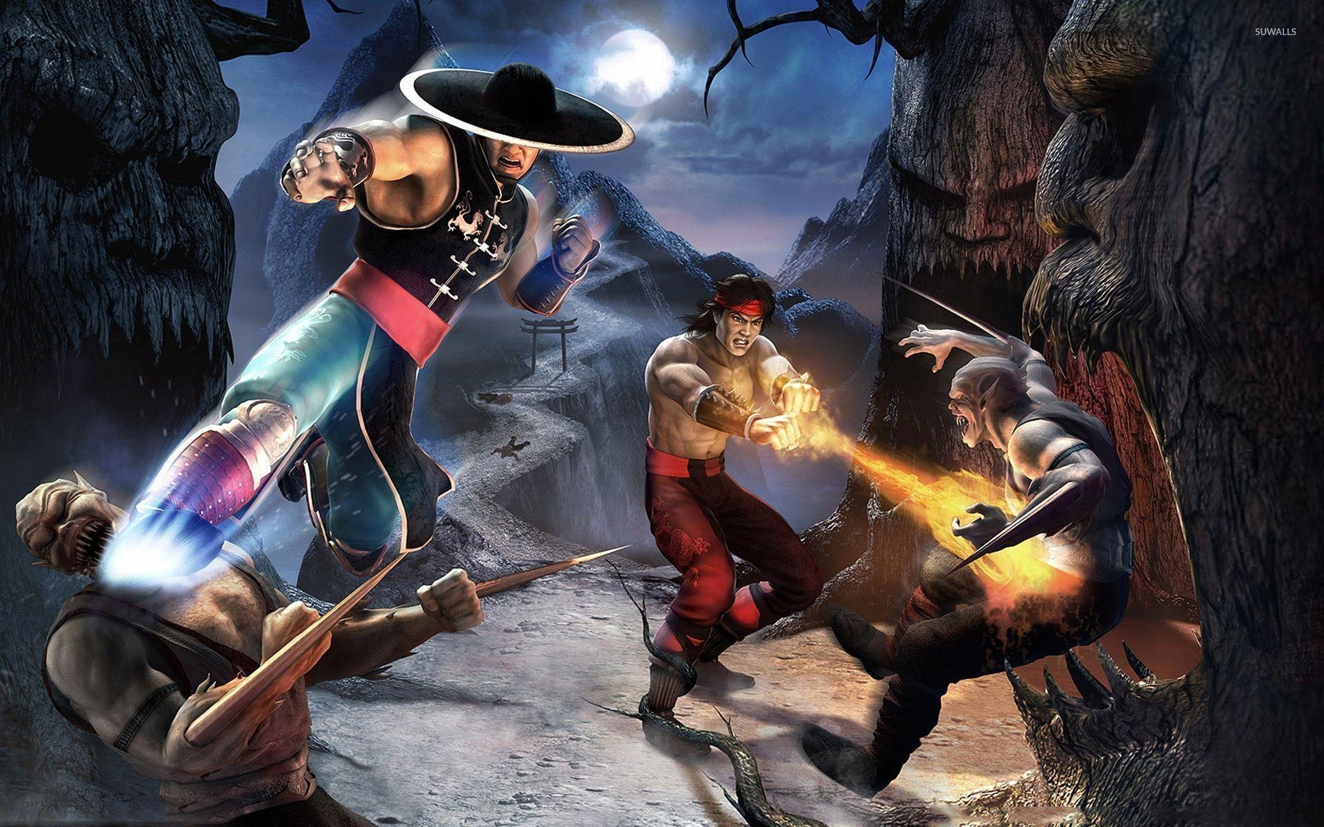 1920x1200 Kung Lao and Liu Kang in Mortal Kombat: Shaolin Monks wallpaper, Desktop