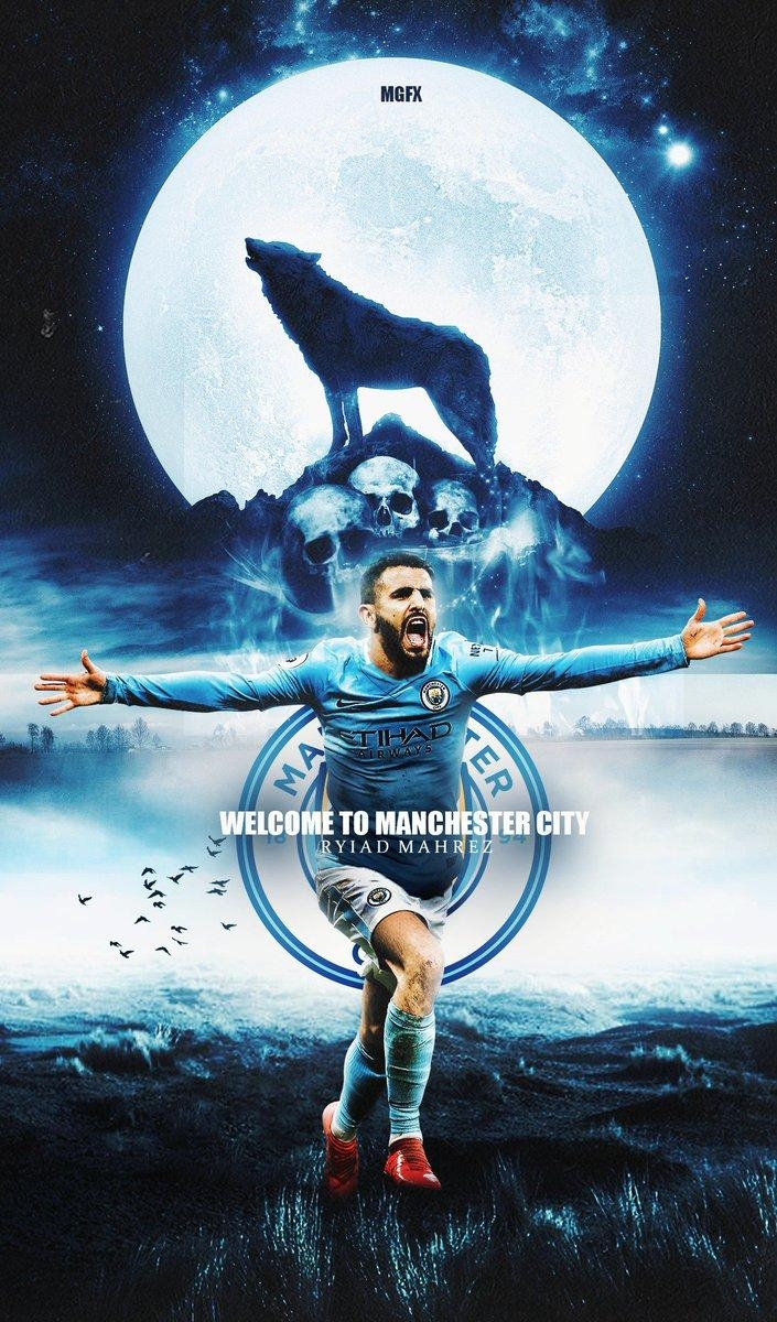 710x1200 Mohammedgfx Mahrez to Manchester City A new, Phone