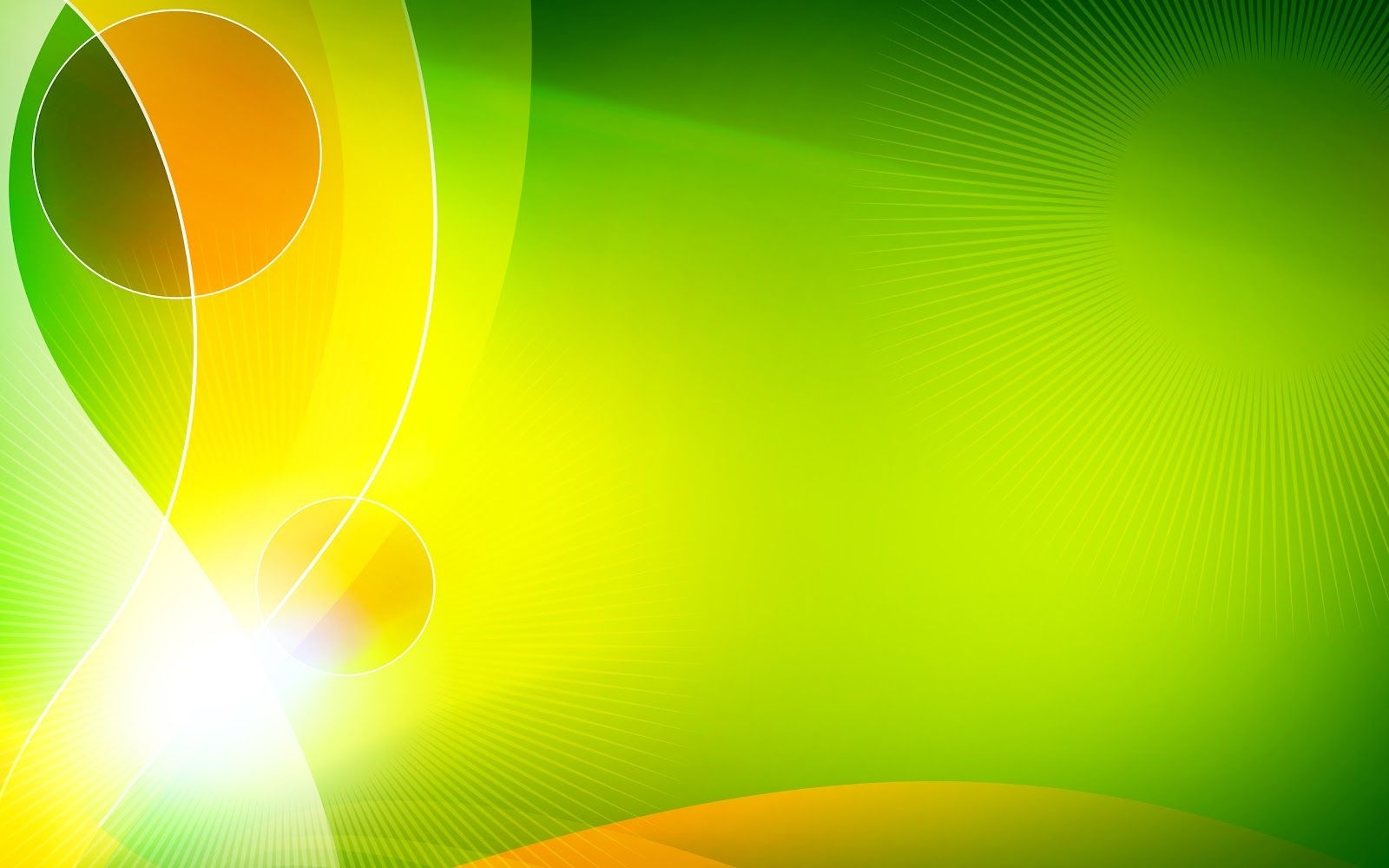 1600x1000 Green and Orange Wallpaper, Desktop