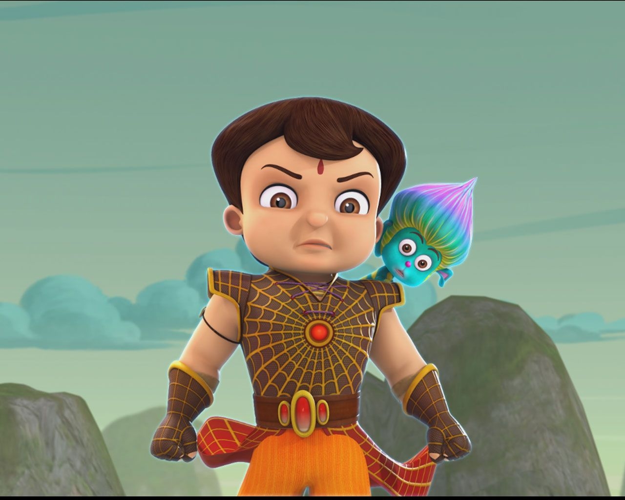 1280x1030 Super Bheem GalleryD Cartoon AnimationD ImageD Models, Desktop