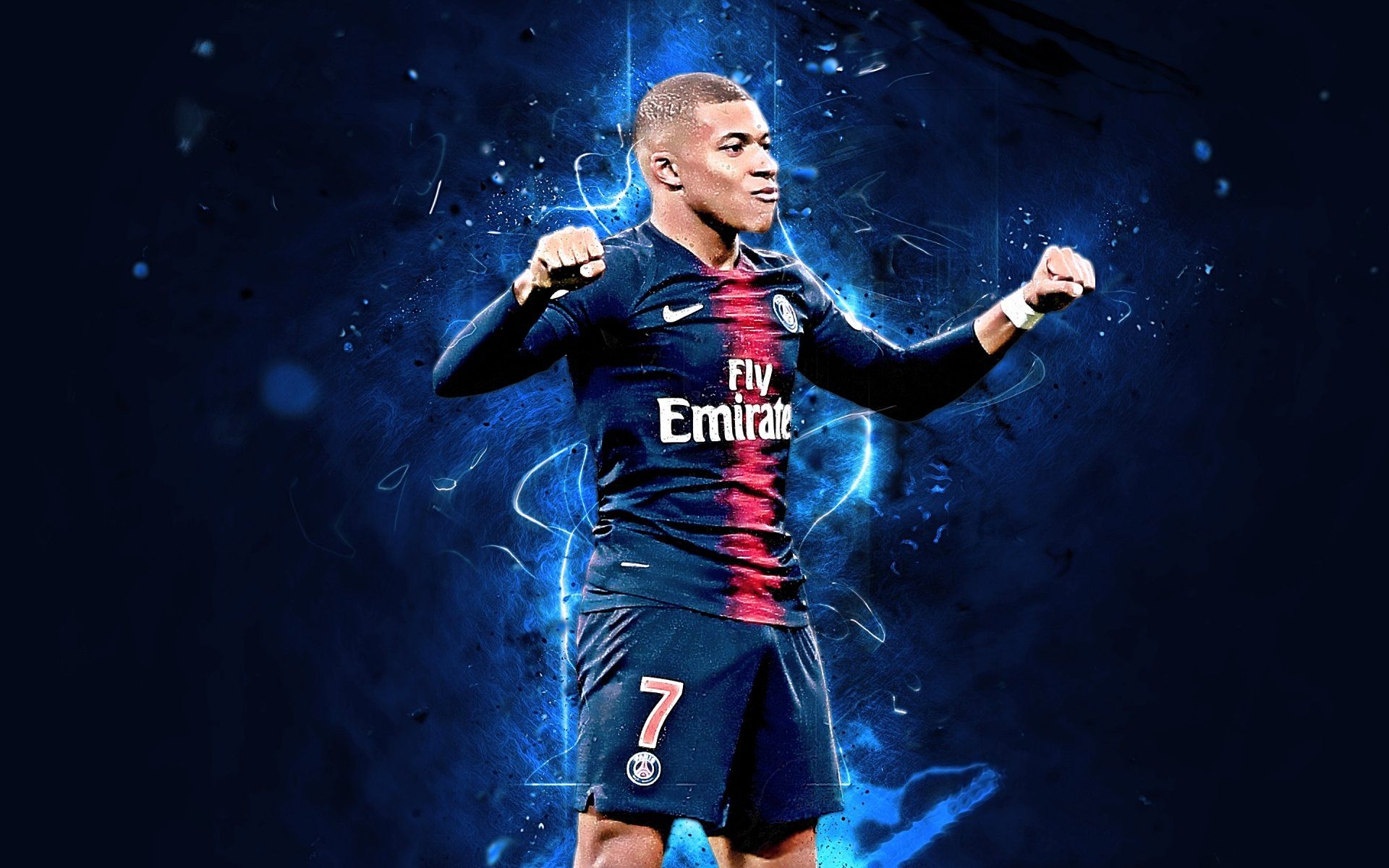 1920x1200 Kylian Mbappé HD Wallpaper Free Download, Desktop