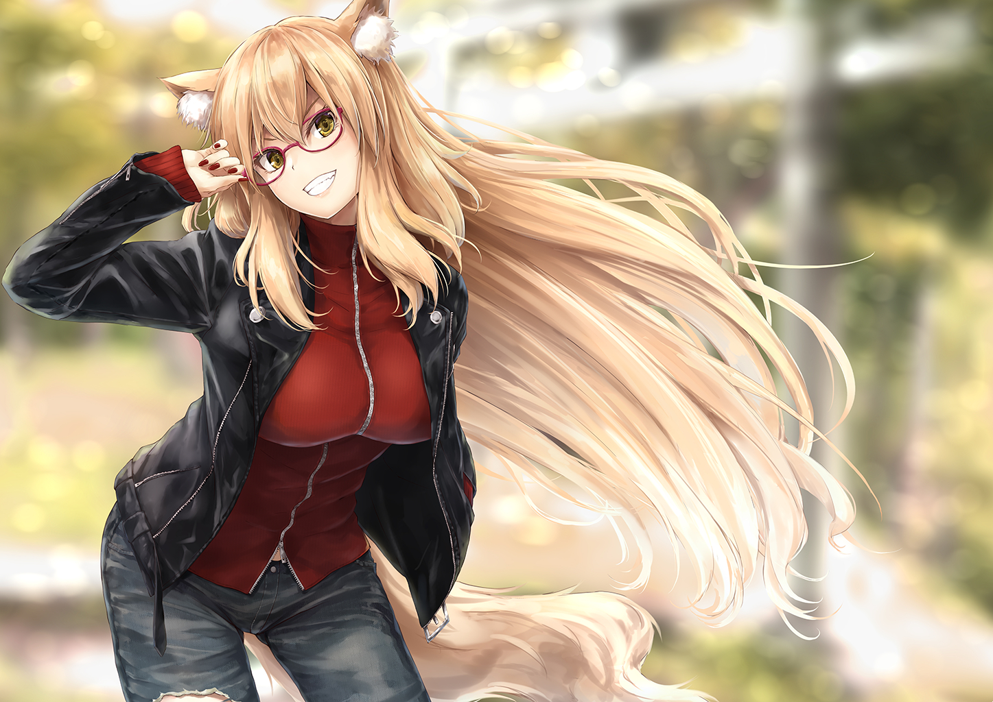 1450x1030 Saber (Fate EXTRA CCC Fox Tail) Anime Image Board, Desktop