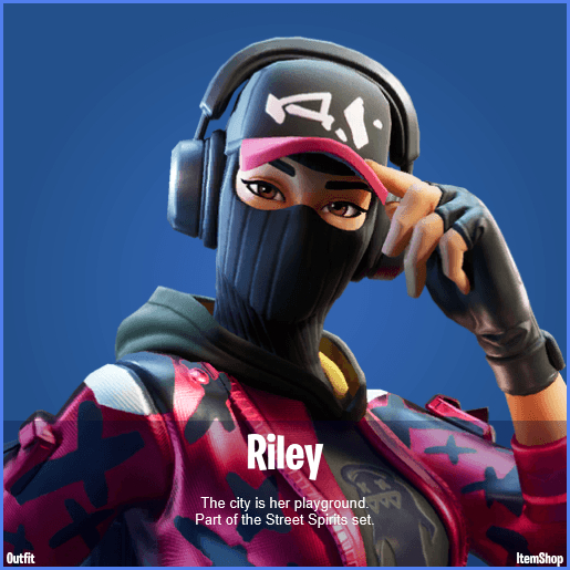 520x520 Riley Fortnite wallpaper, Phone