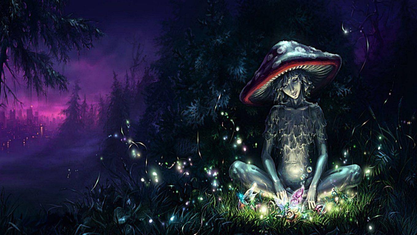 1360x770 Magic Mushroom Wallpaper for Android Free Download on MoboMarket, Desktop