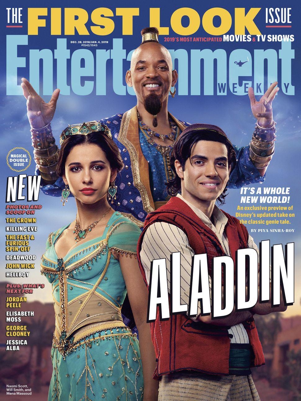 970x1300 Aladdin: New Image From Live Action Remake Bring Will Smith's Genie, Phone