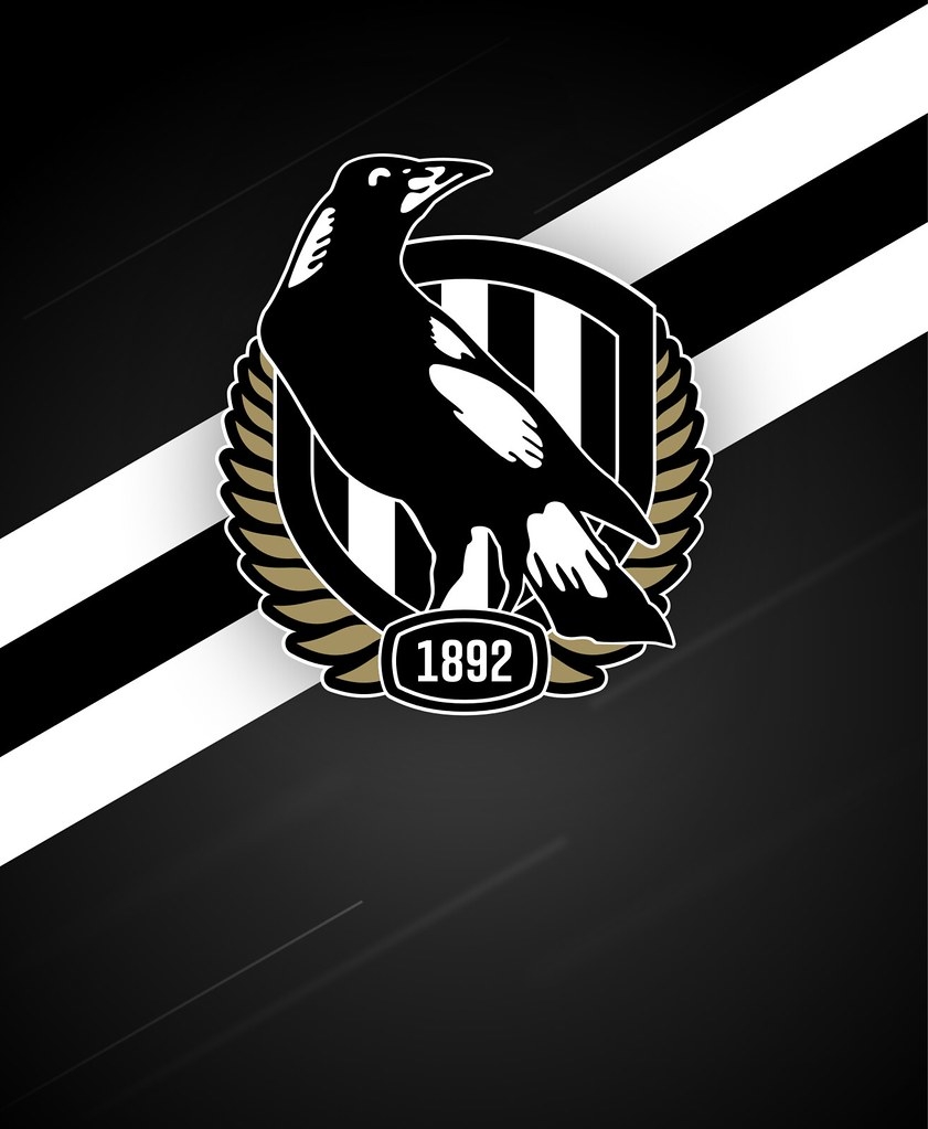 850x1030 Collingwood Magpies (AFL) Apple Watch face design. Add this, Phone